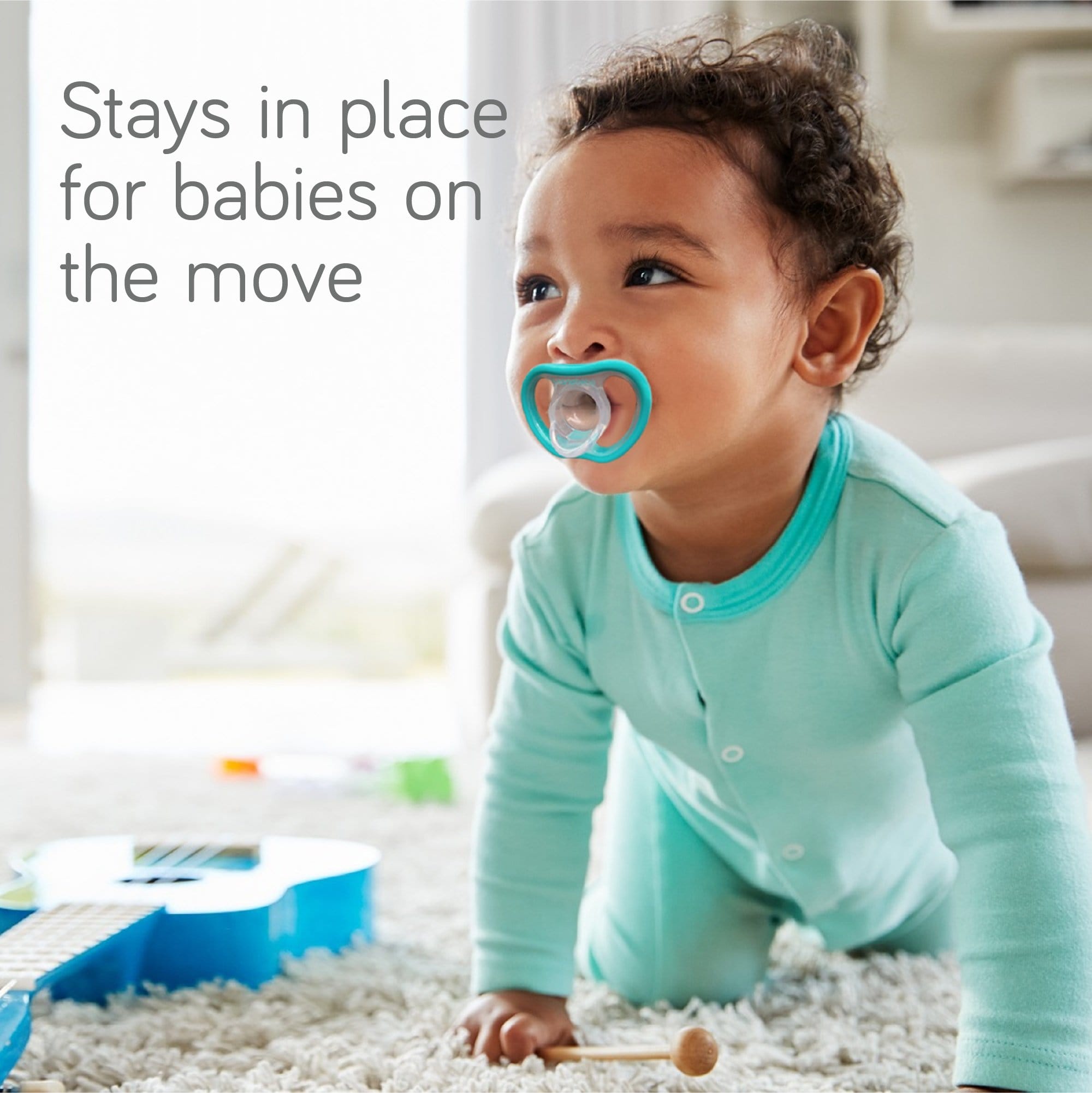 Active Flexy Pacifier (4m+) by Nanobébé US