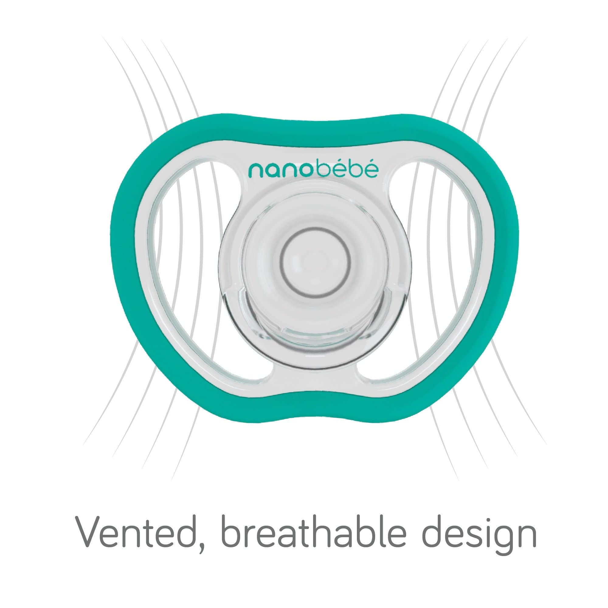Active Flexy Pacifier (4m+) by Nanobébé US