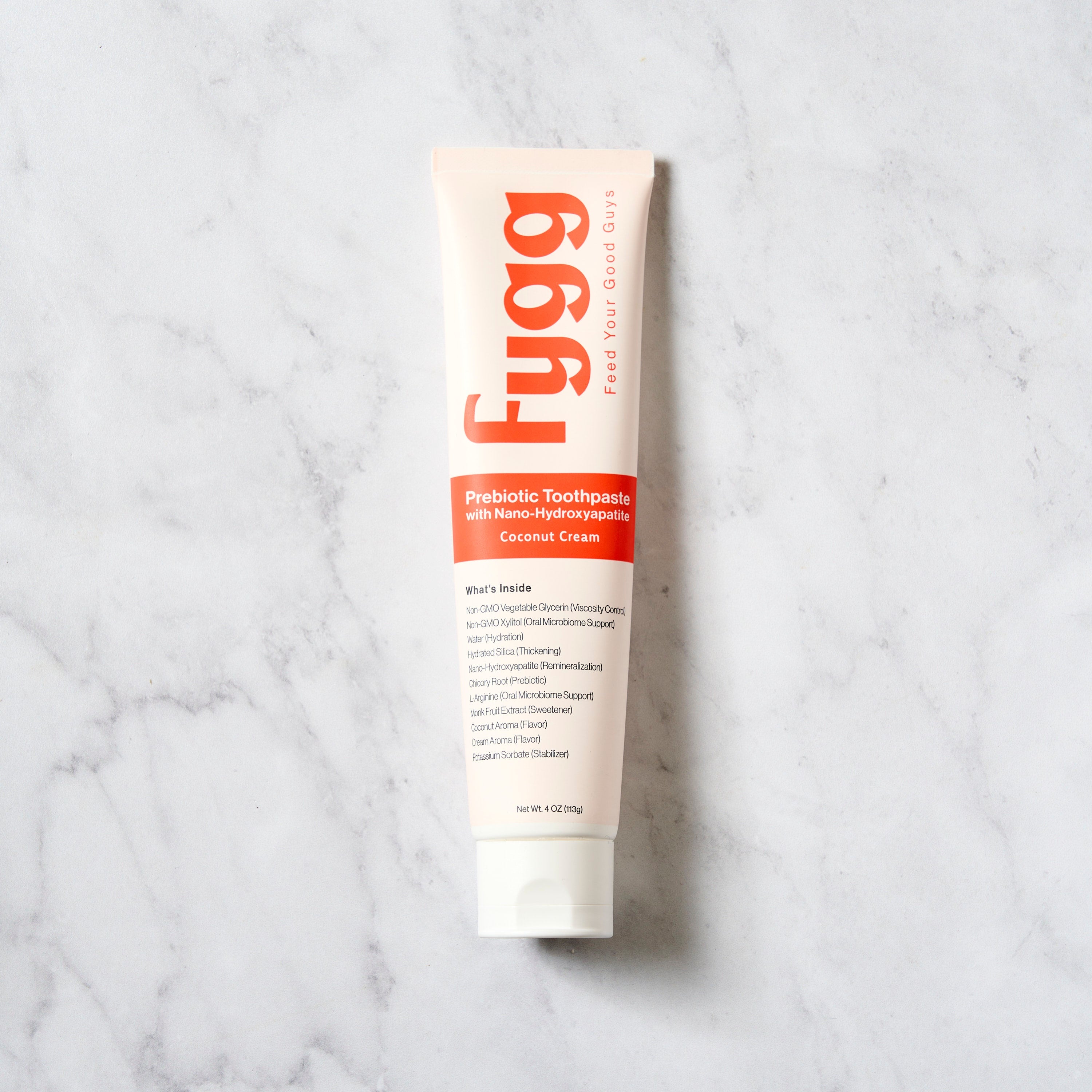 Nano-Hydroxyapatite Toothpaste with Prebiotics | Coconut Cream