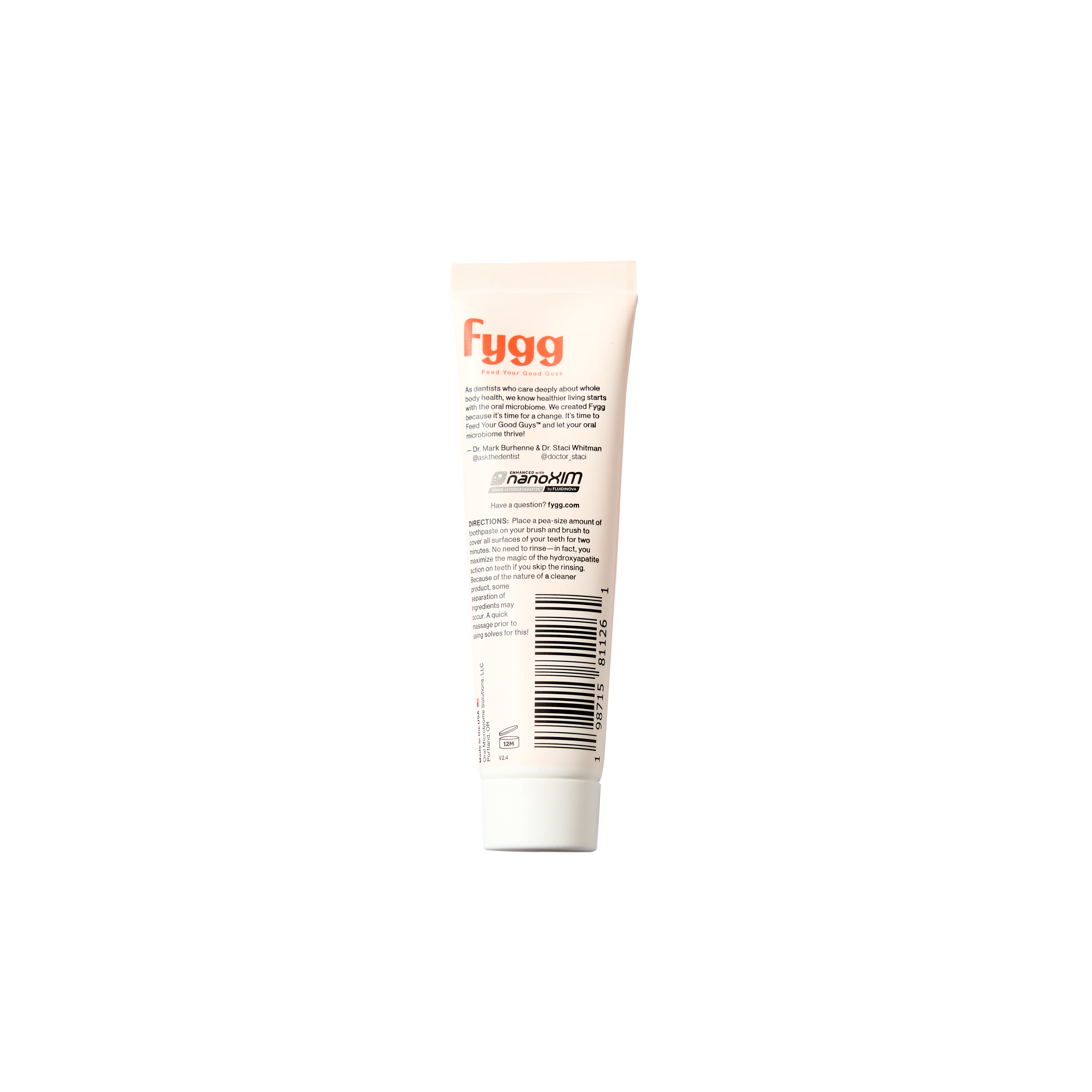 Travel Size Toothpaste | Coconut Cream 0.7oz
