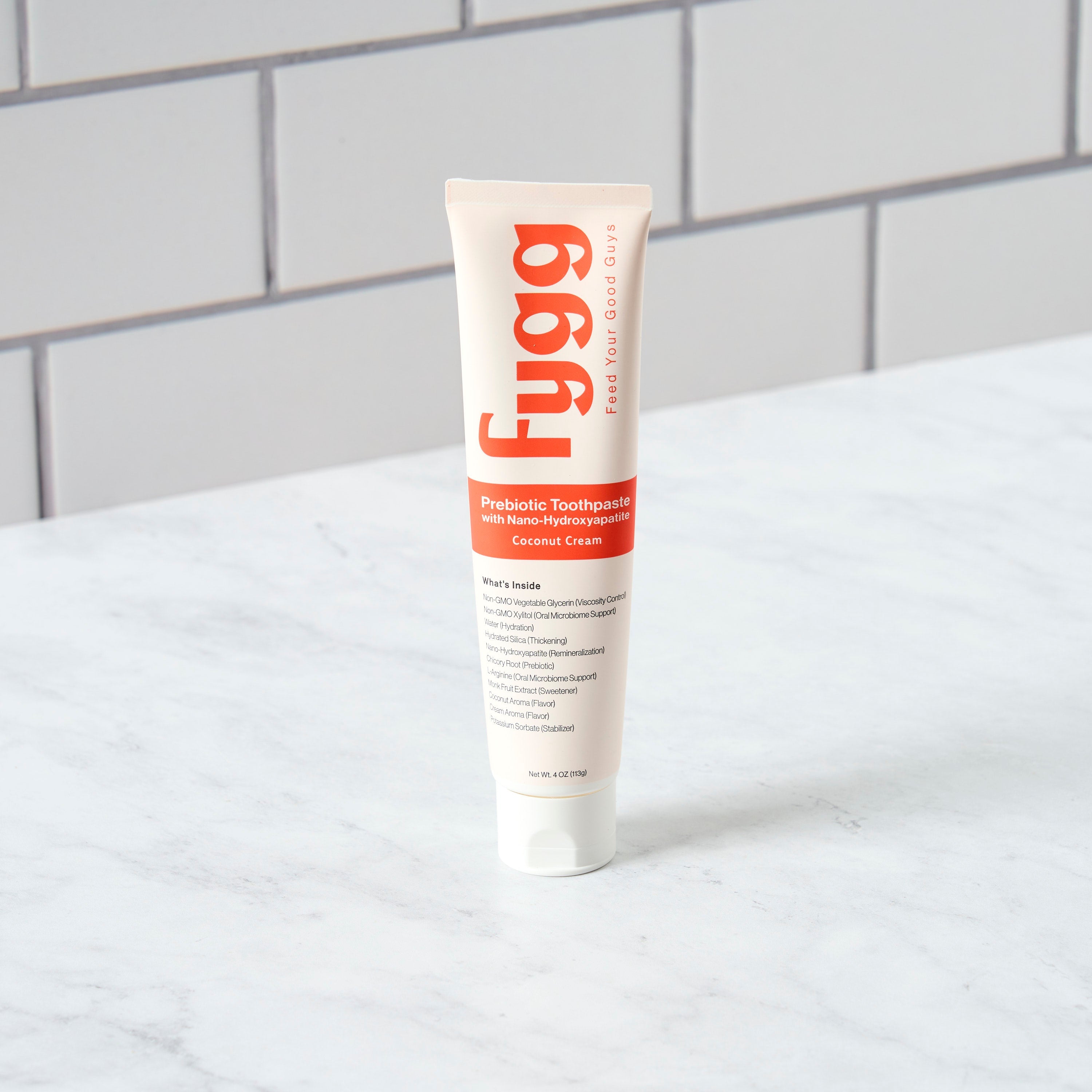 Nano-Hydroxyapatite Toothpaste with Prebiotics | Coconut Cream
