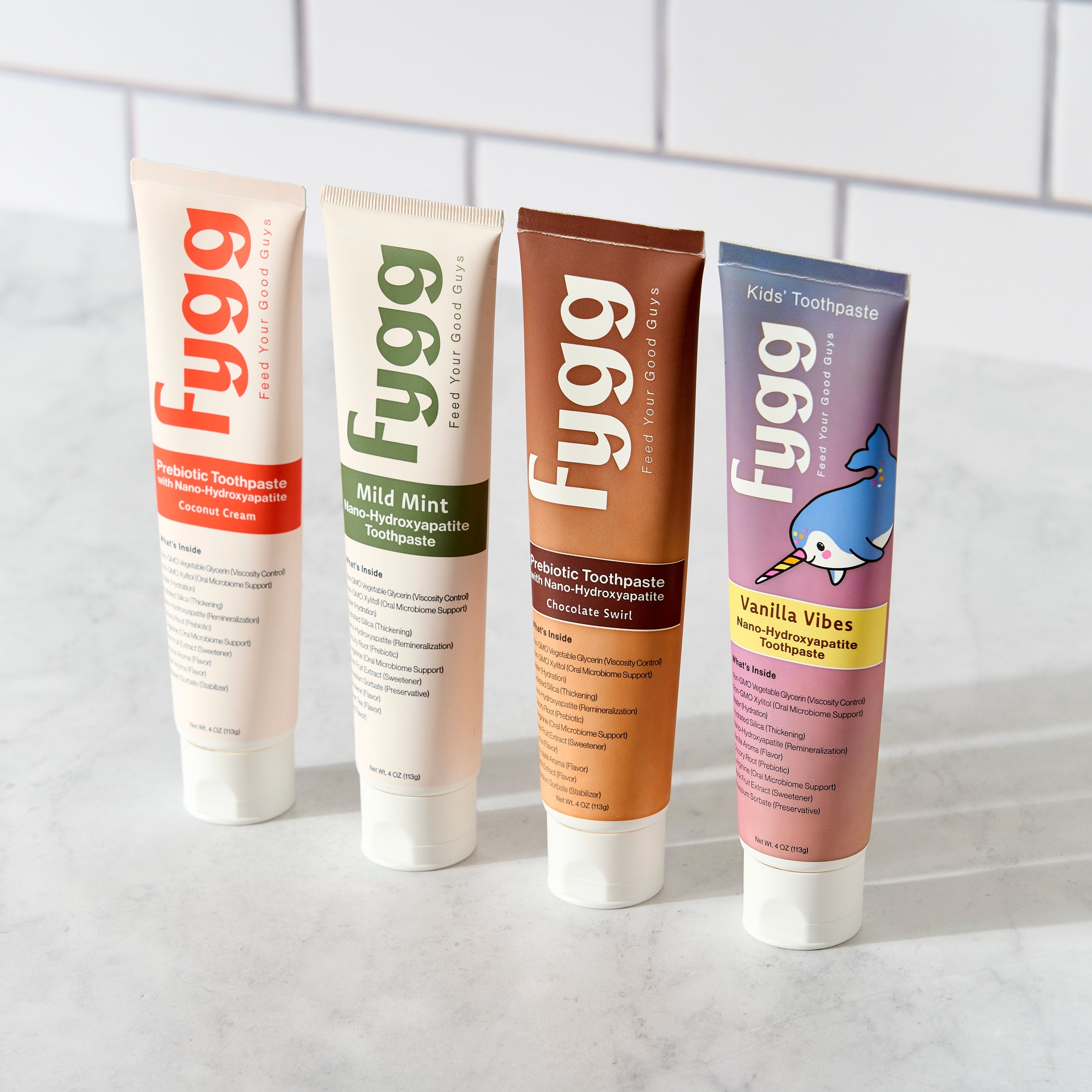 Nano-Hydroxyapatite Toothpaste with Prebiotics | Coconut Cream