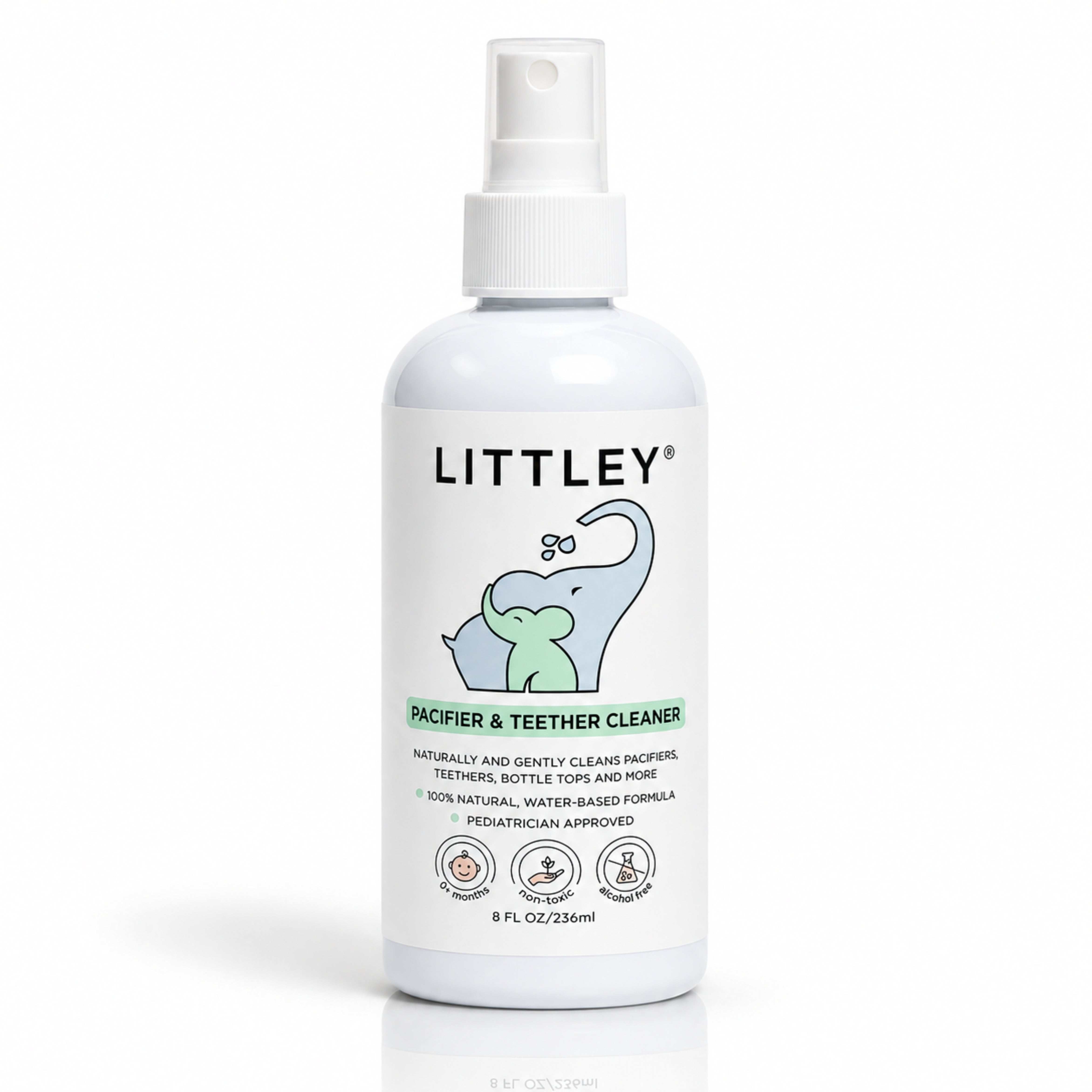 Littley Pacifier & Teether Cleaner | Gentle HOCl Baby Spray