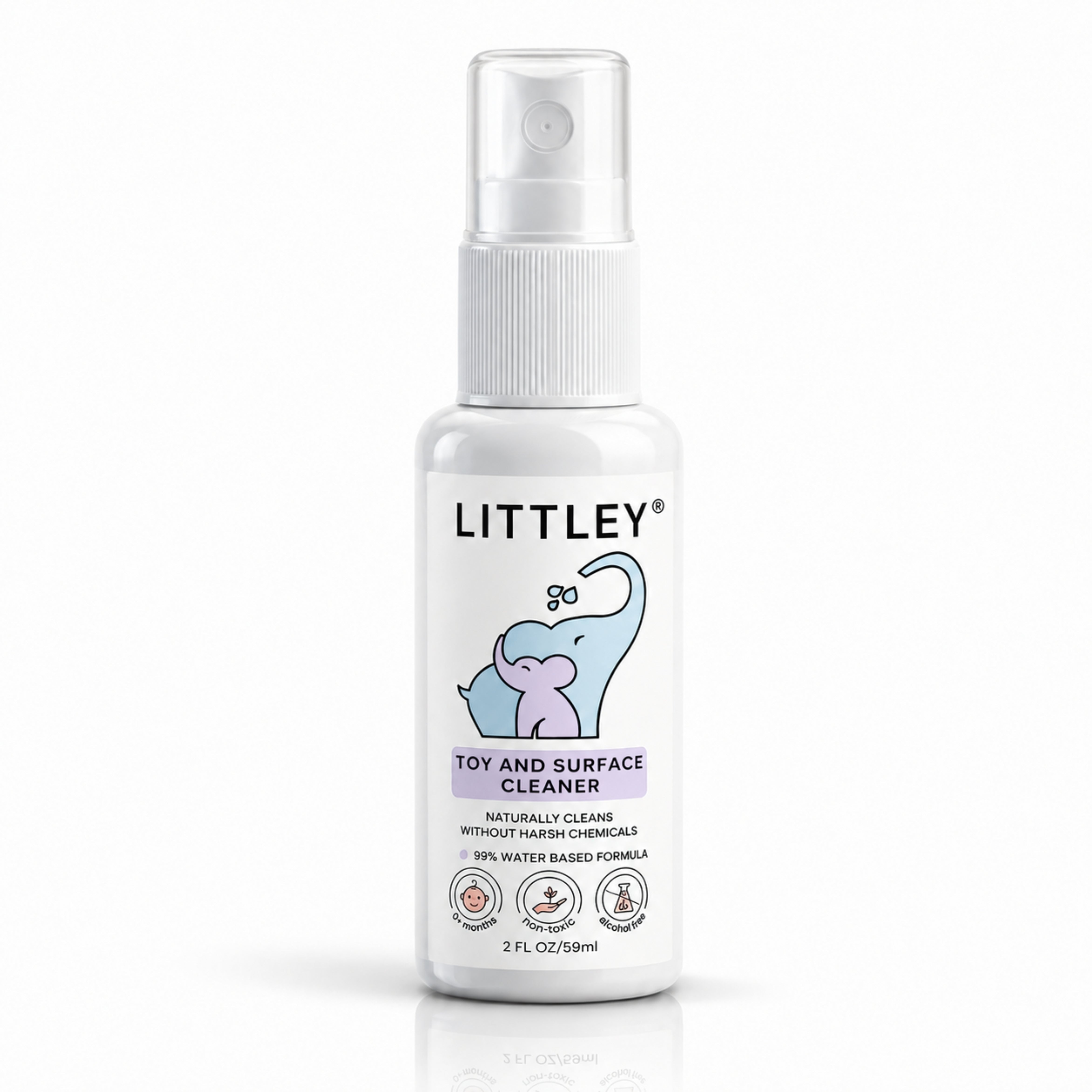 Littley Toy & Surface Cleaner | Gentle HOCl Toy & Surface Spray