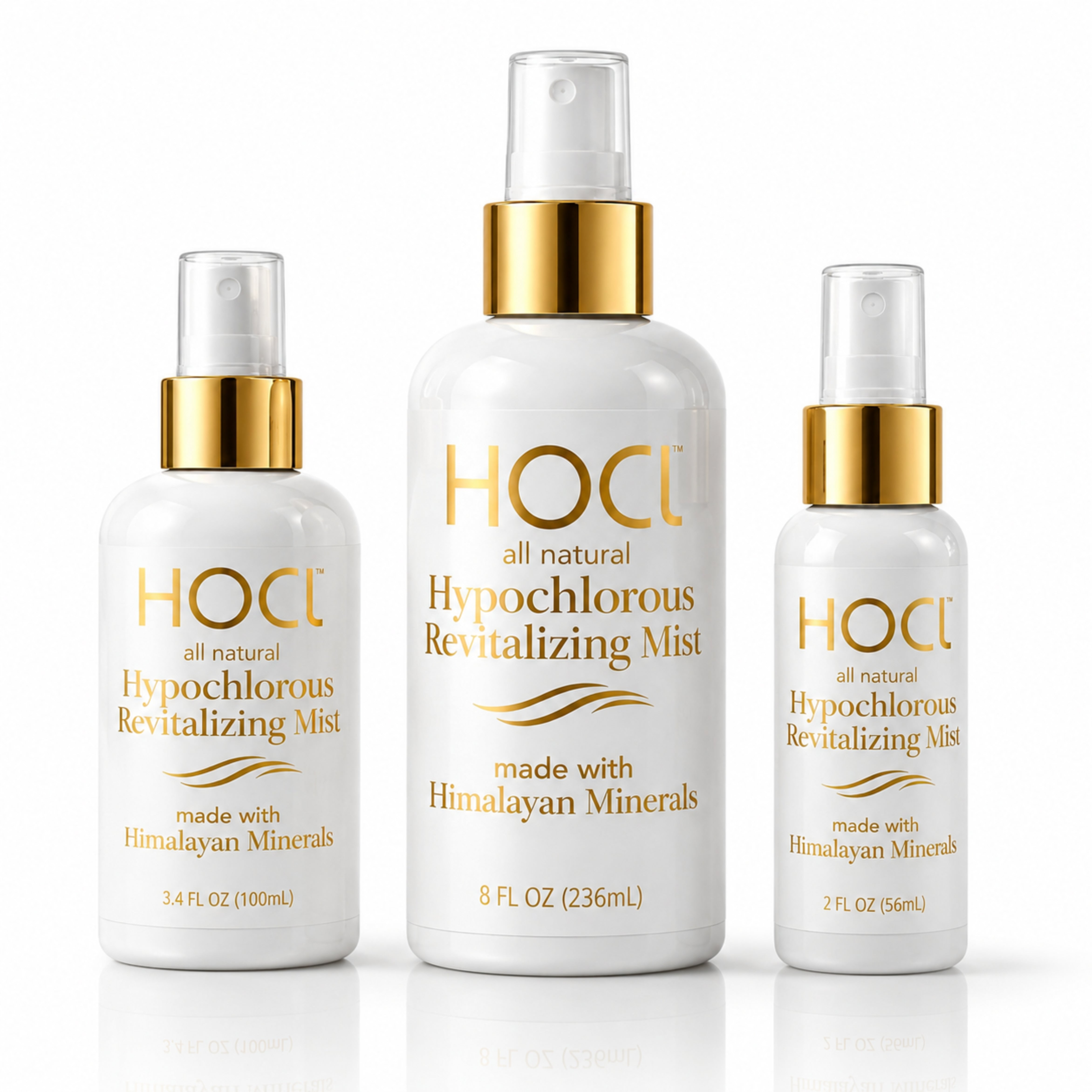 Revitalizing Facial Mist | Fragrance-Free HOCl Skin Mist