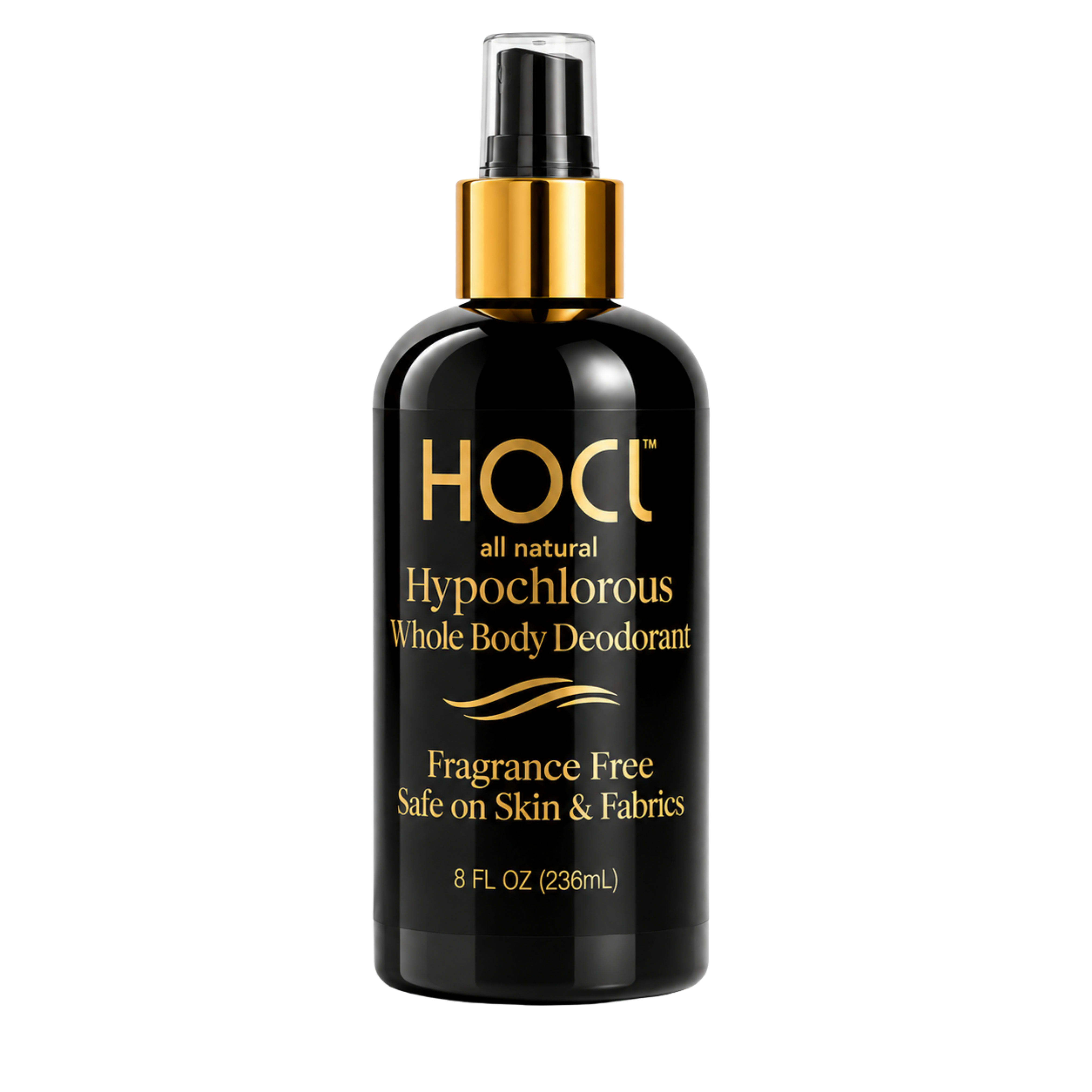 Whole Body Deodorant Spray | 8oz | Fragrance-Free + Aluminum-Free HOCl