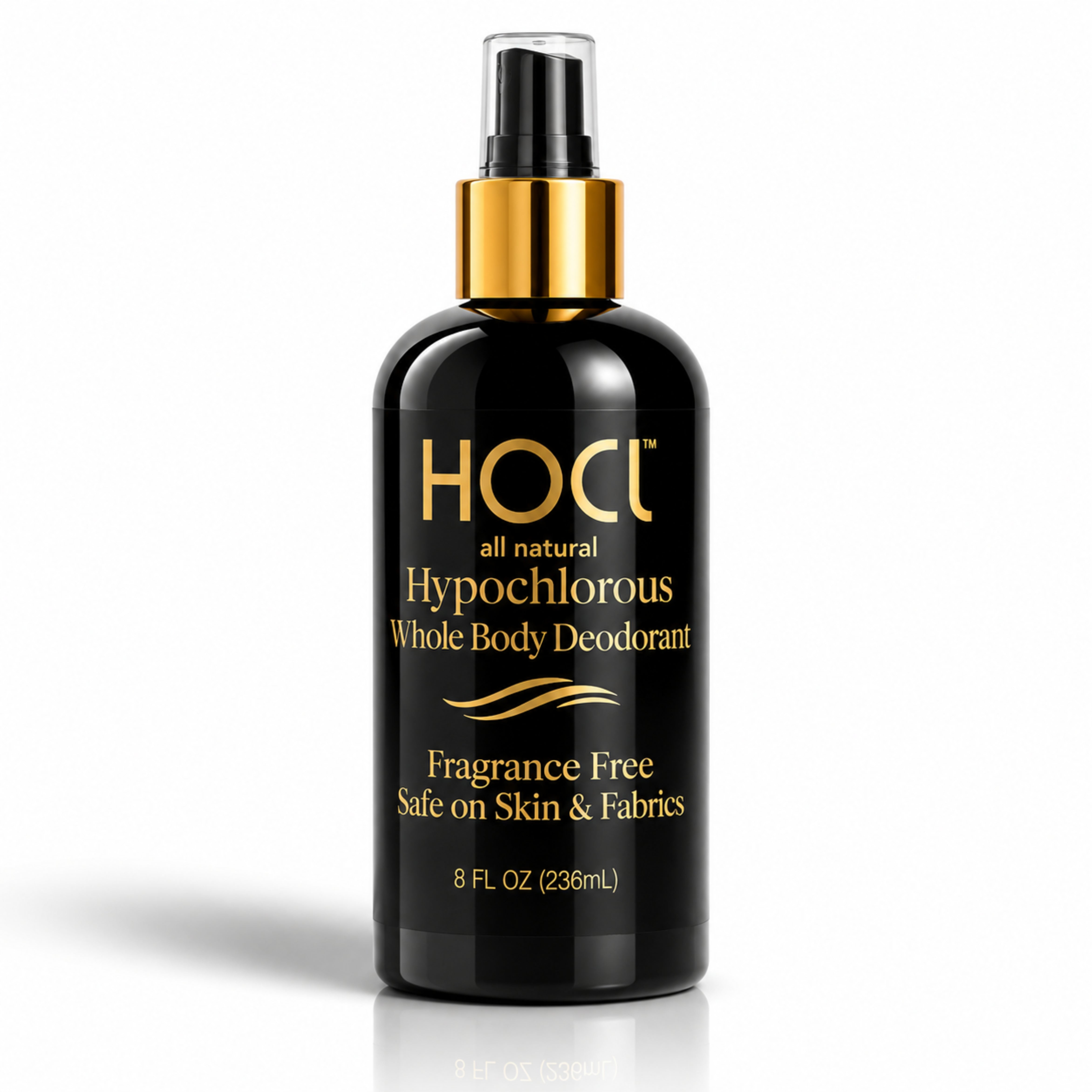 Whole Body Deodorant Spray | 8oz | Fragrance-Free + Aluminum-Free HOCl
