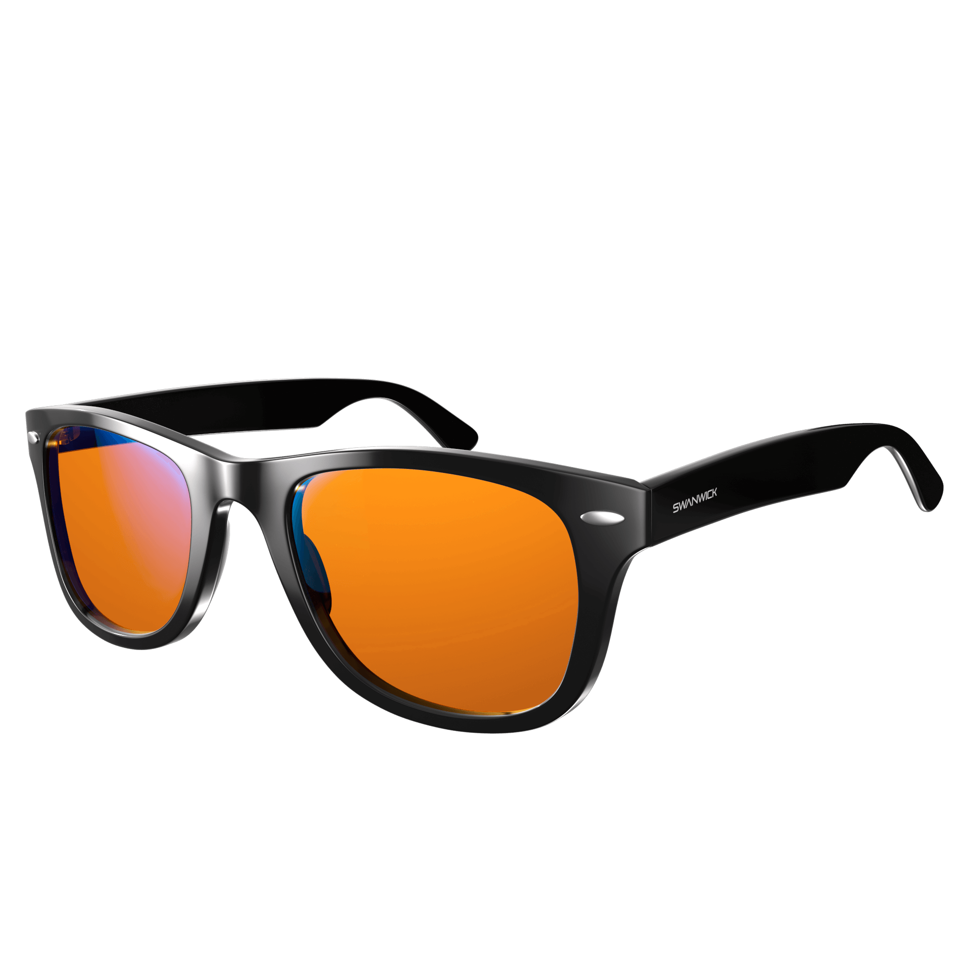 Sleep Swannies Blue-Banned Black