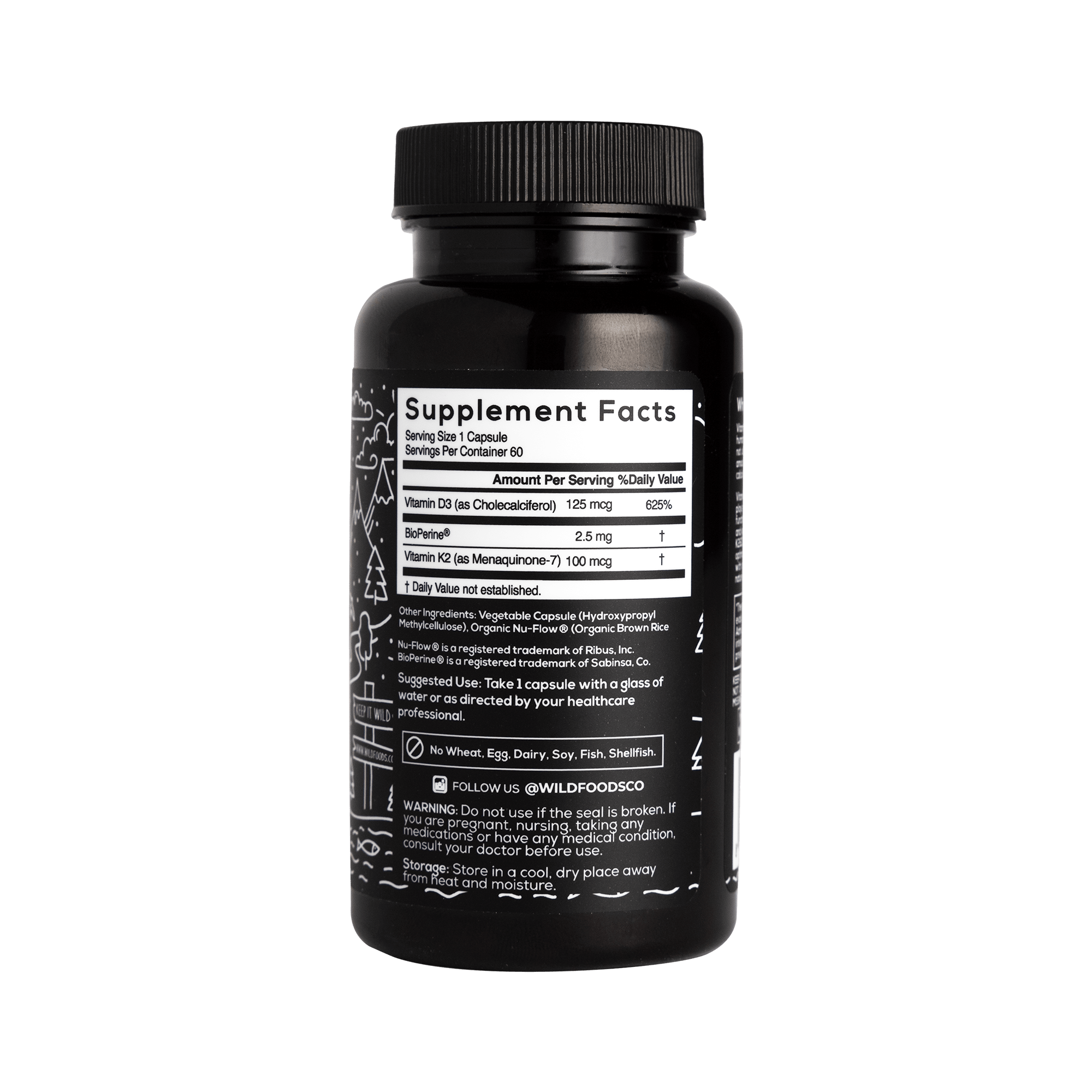 Wholesale of 10 - Wild Vitamin K2 & D3