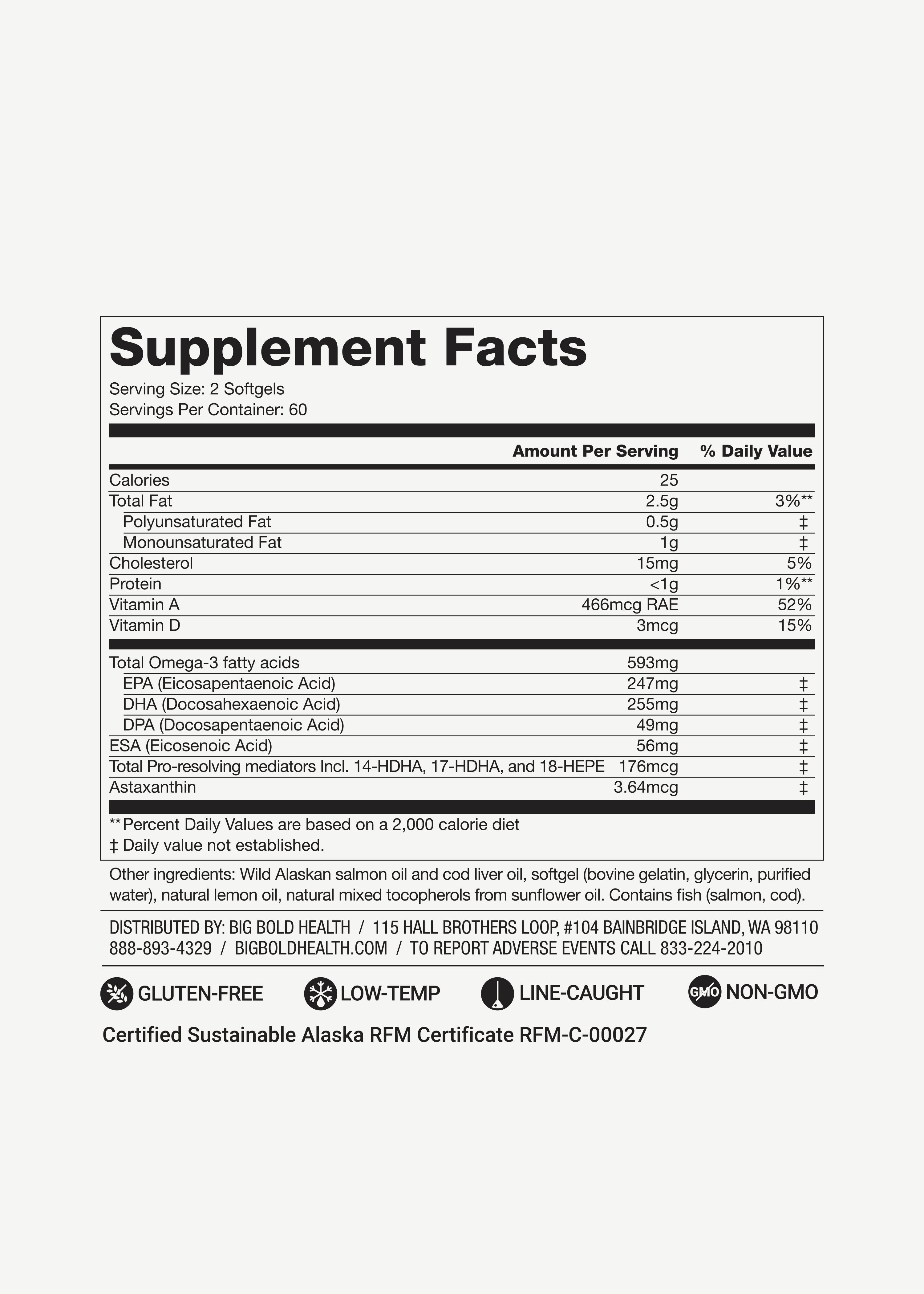 Omega-3 Rejuvenate® by Big Bold Health