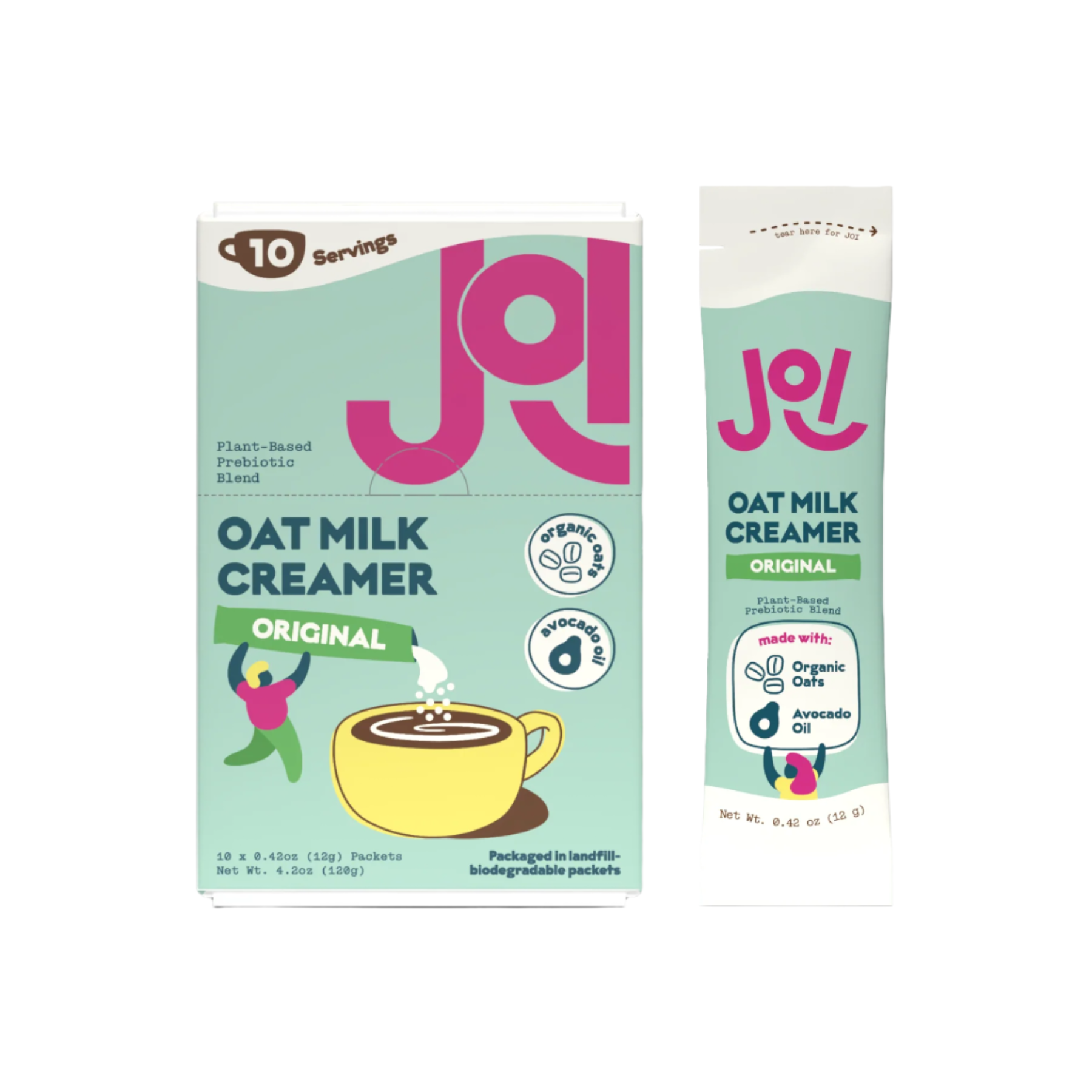 Oat Milk Creamer, Original - Singles by JOI