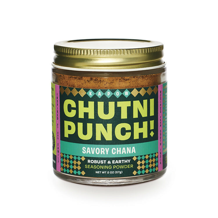 Chutni Punch Savory Chana Jar - 12 jars x 2 oz case by Farm2Me