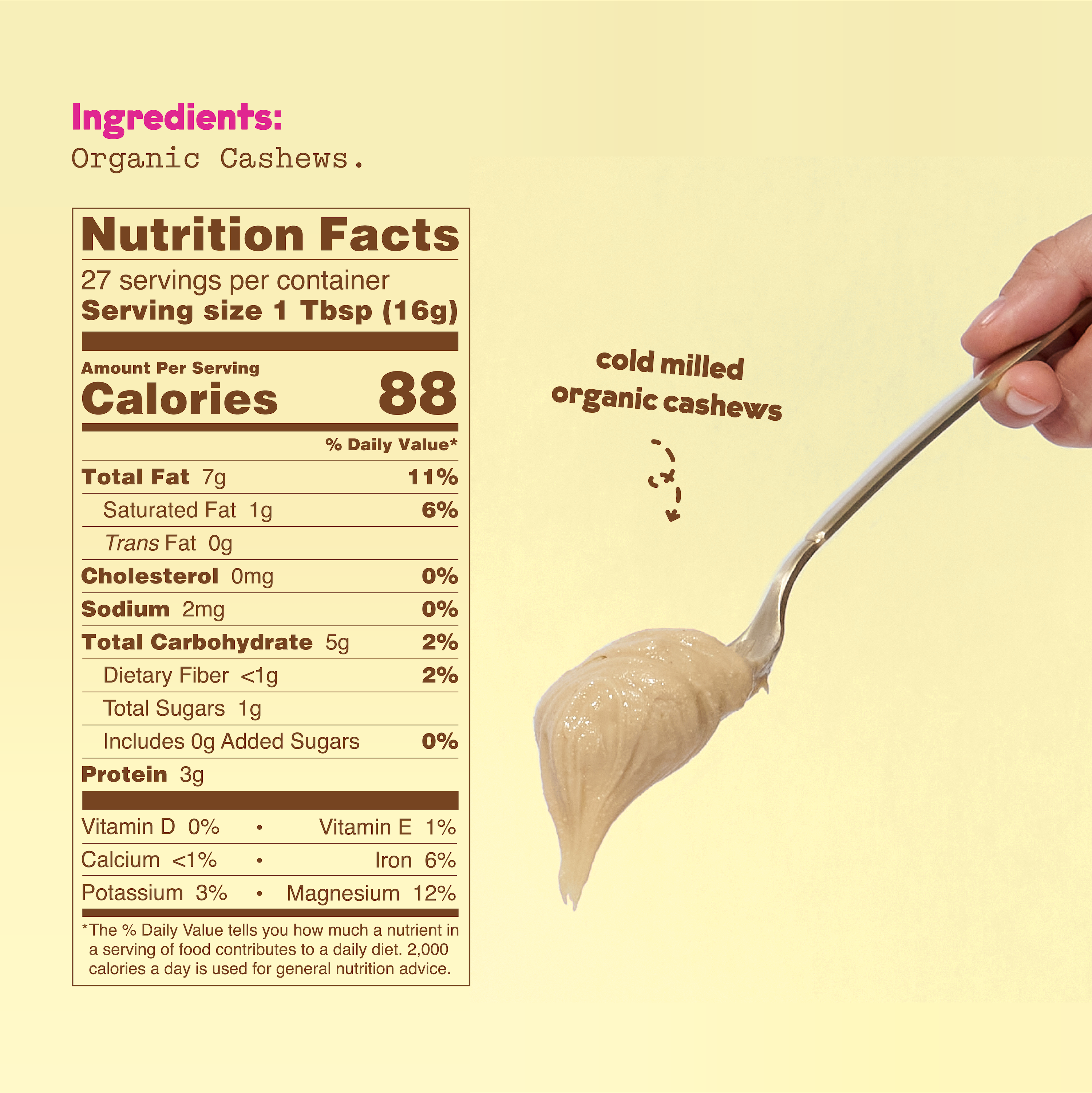 Organic Cashew Milk Base by JOI