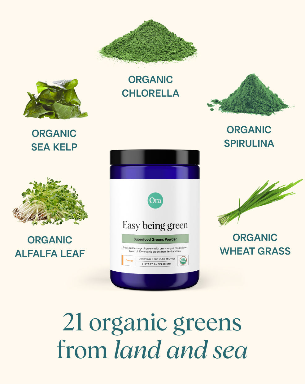 Organic Greens Powder