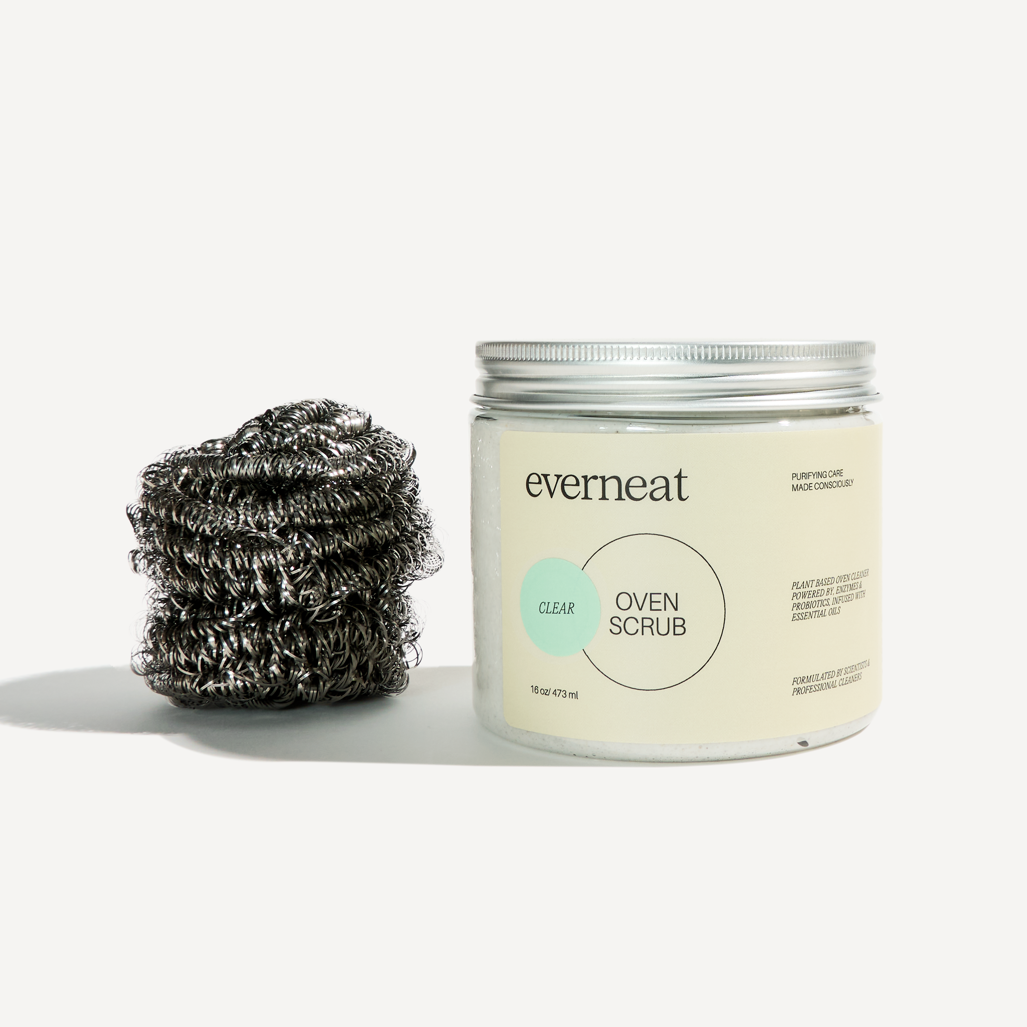 Oven Scrub Cleaner (Plastic Jar) by Everneat