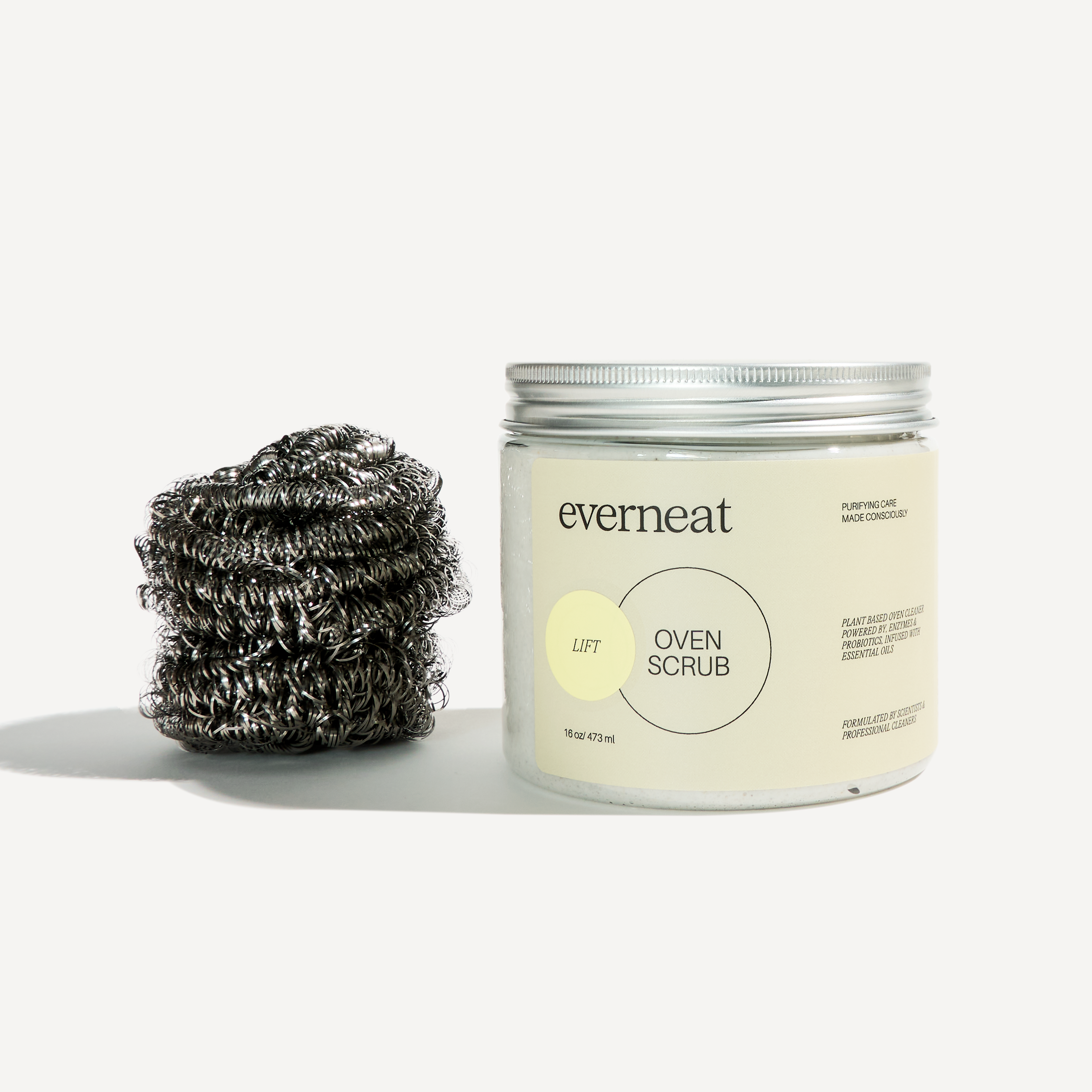 Oven Scrub Cleaner (Plastic Jar) by Everneat