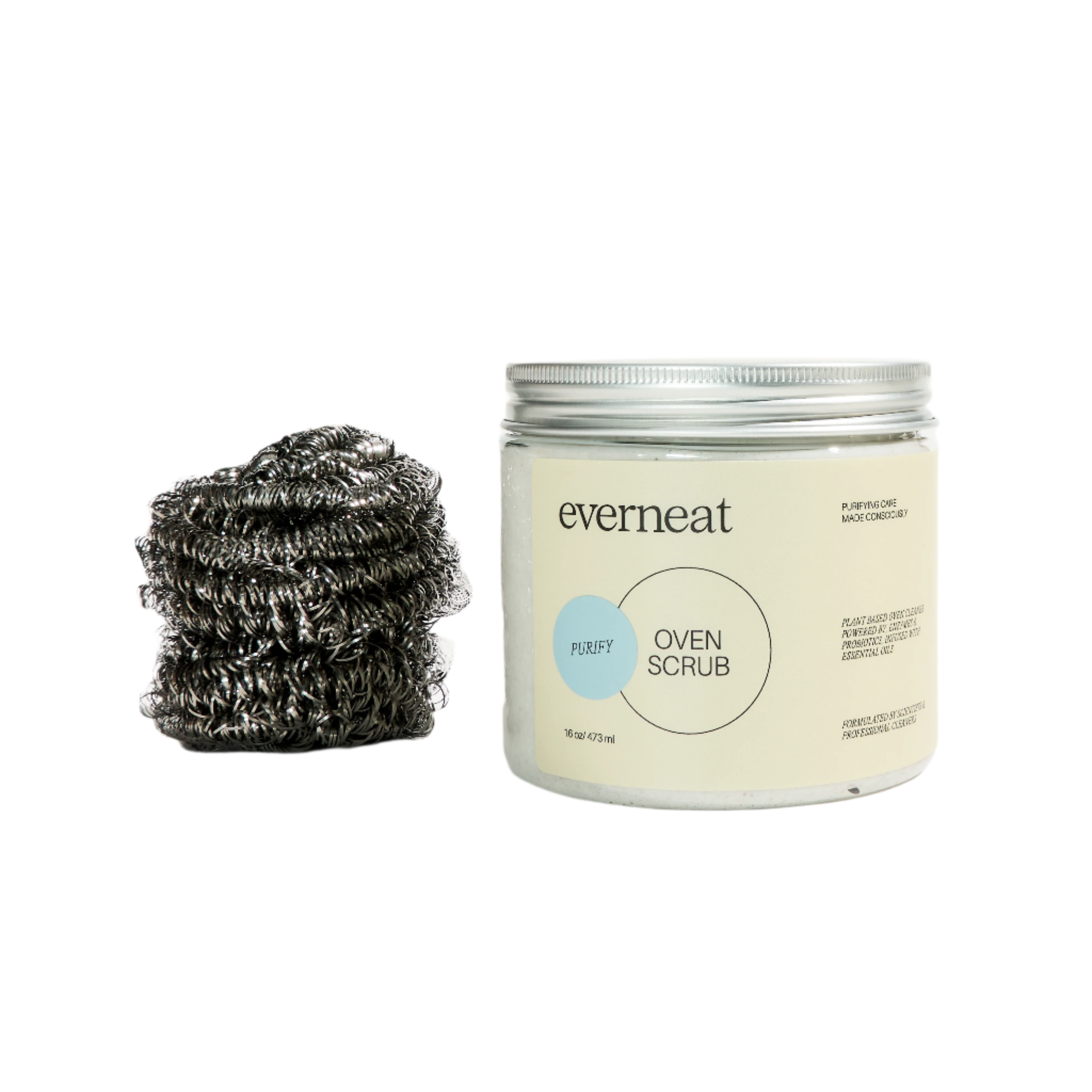 Oven Scrub Cleaner (Plastic Jar) by Everneat