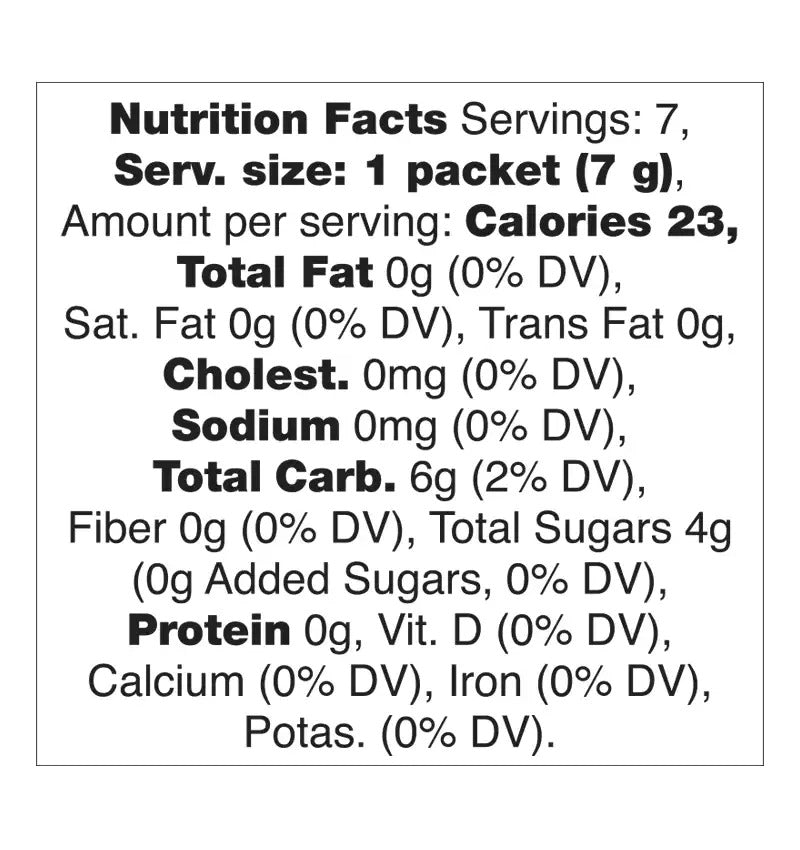 On the Go Immune Support Honey Packets x 12