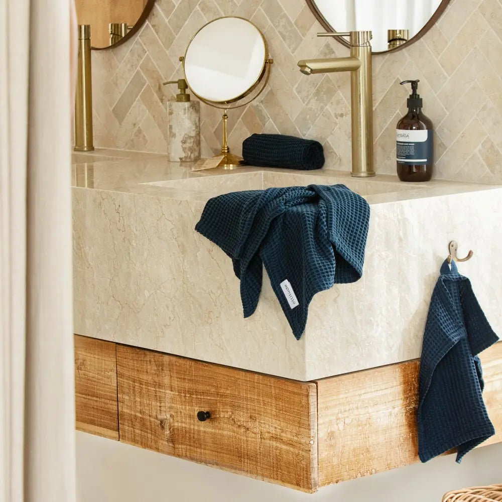 CleanBamboo® Waffle Towels by ettitude