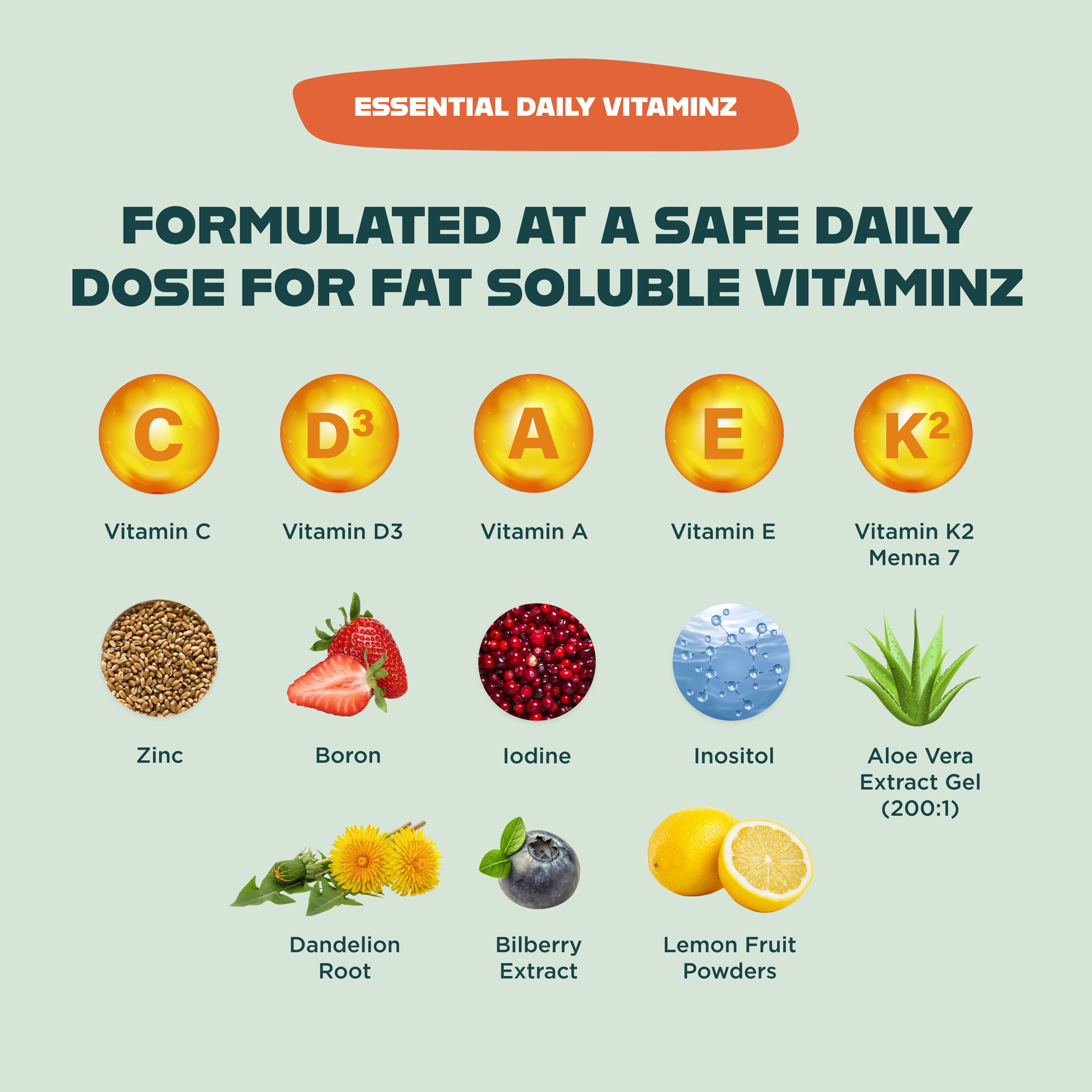 OPTIMIZE MINERALS AND VITAMINZ BUNDLE™️