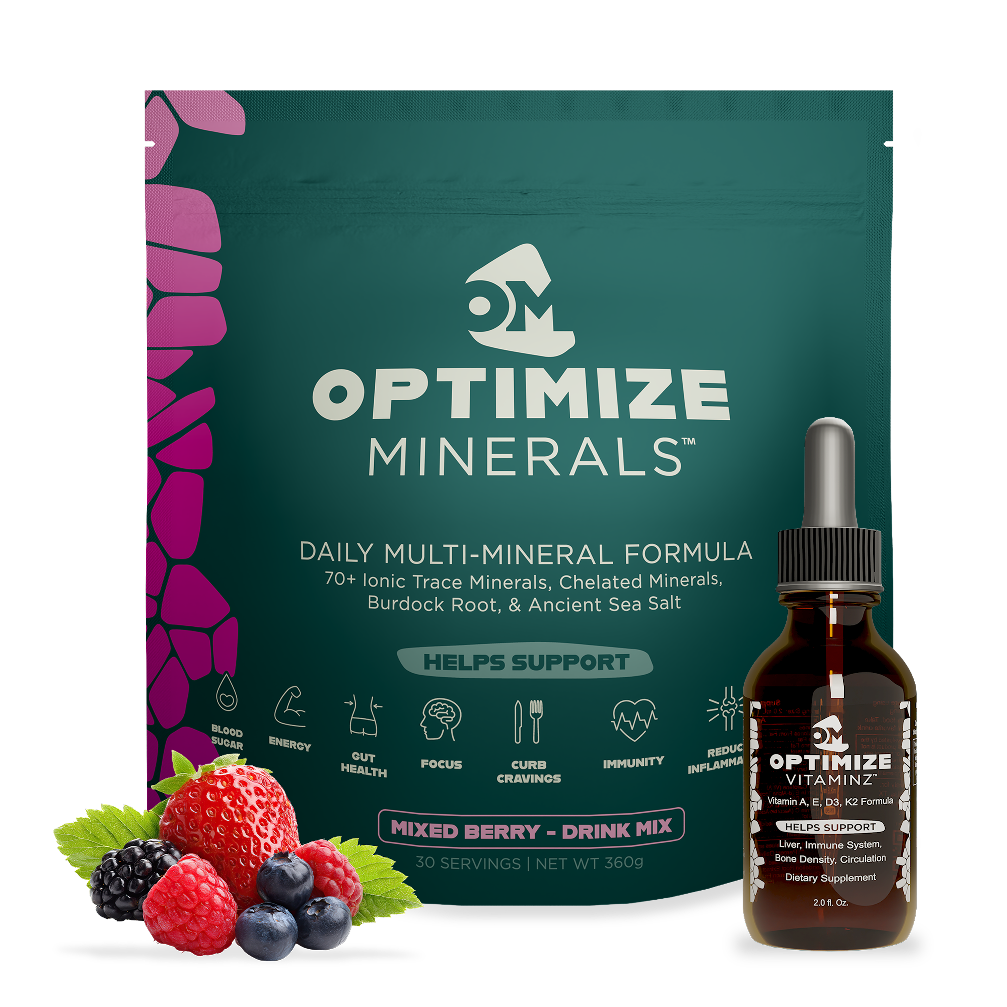 OPTIMIZE MINERALS AND VITAMINZ BUNDLE™️