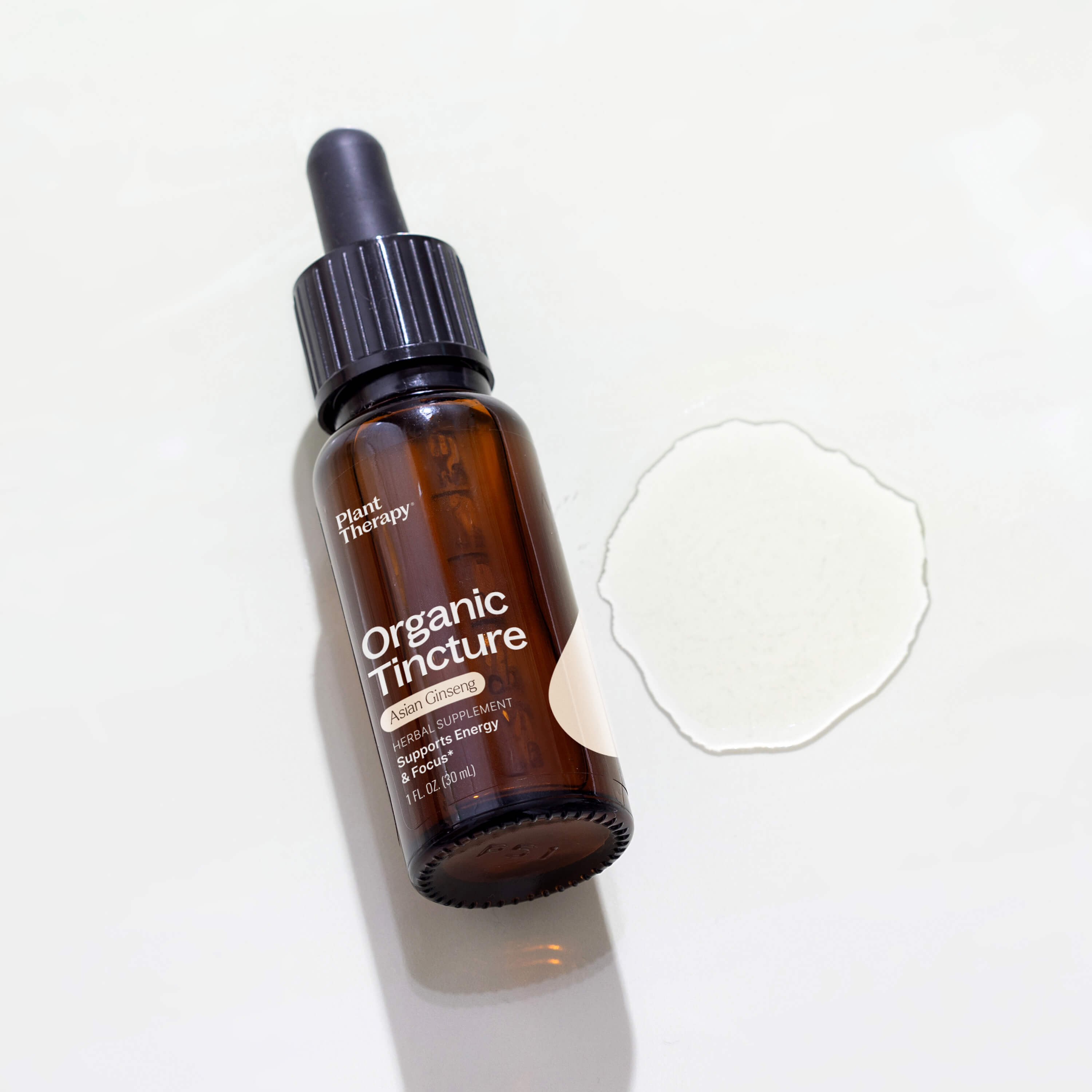 Organic Asian Ginseng Herbal Tincture by Plant Therapy