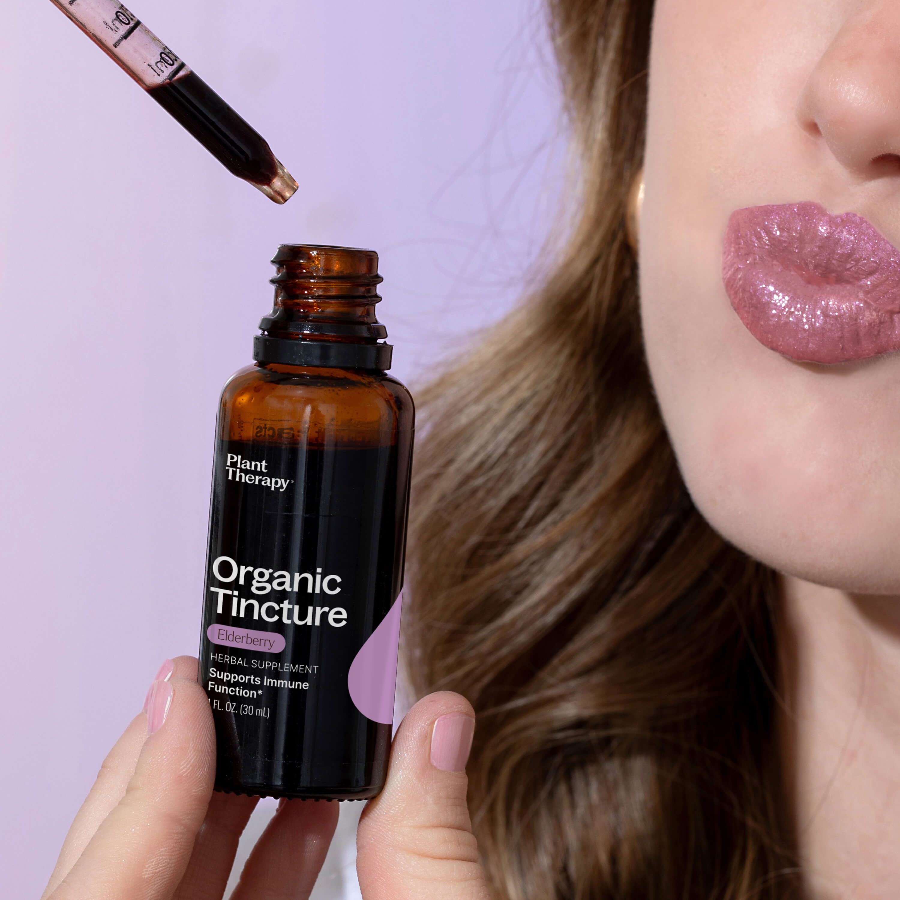 Organic Elderberry Herbal Tincture by Plant Therapy