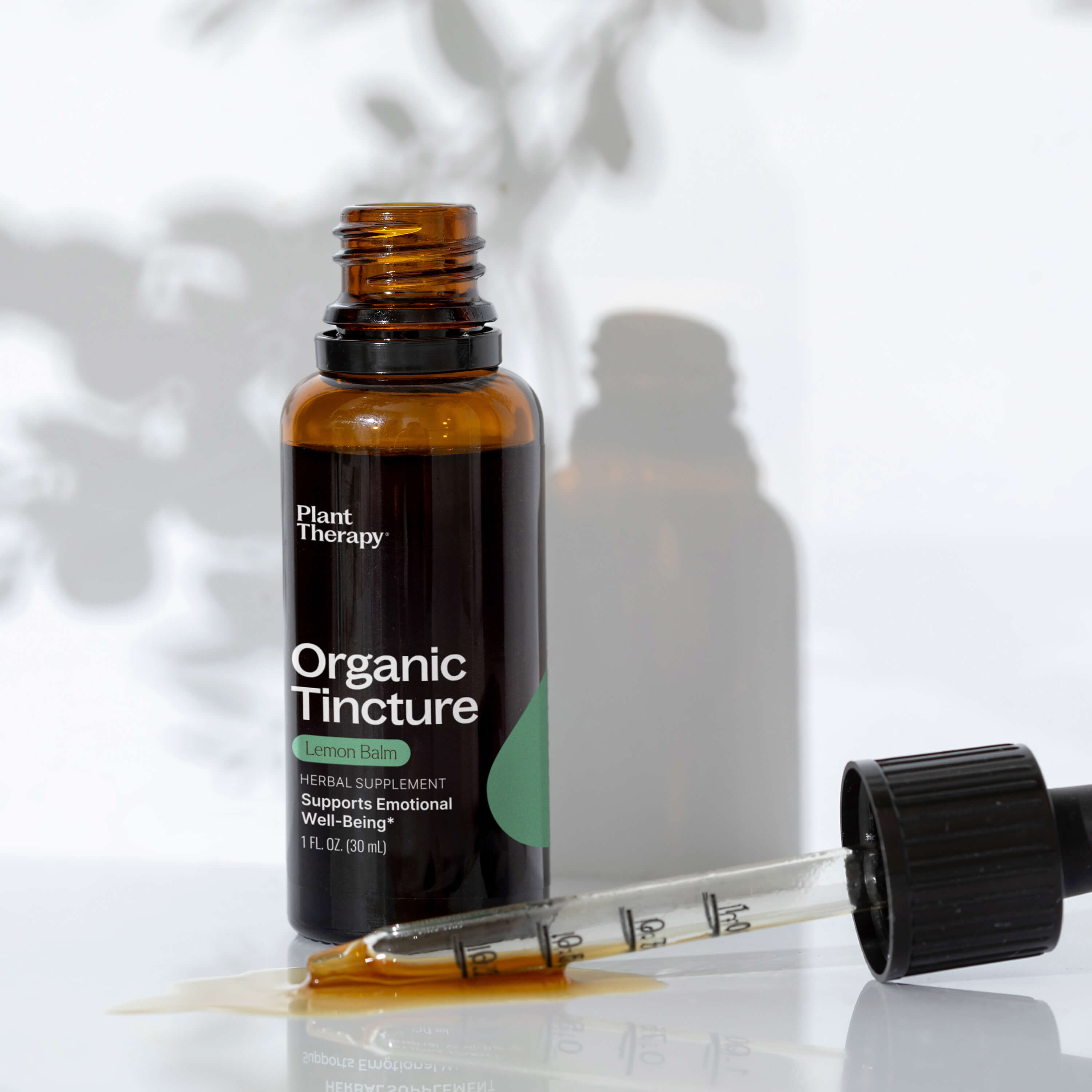 Organic Lemon Balm Herbal Tincture by Plant Therapy