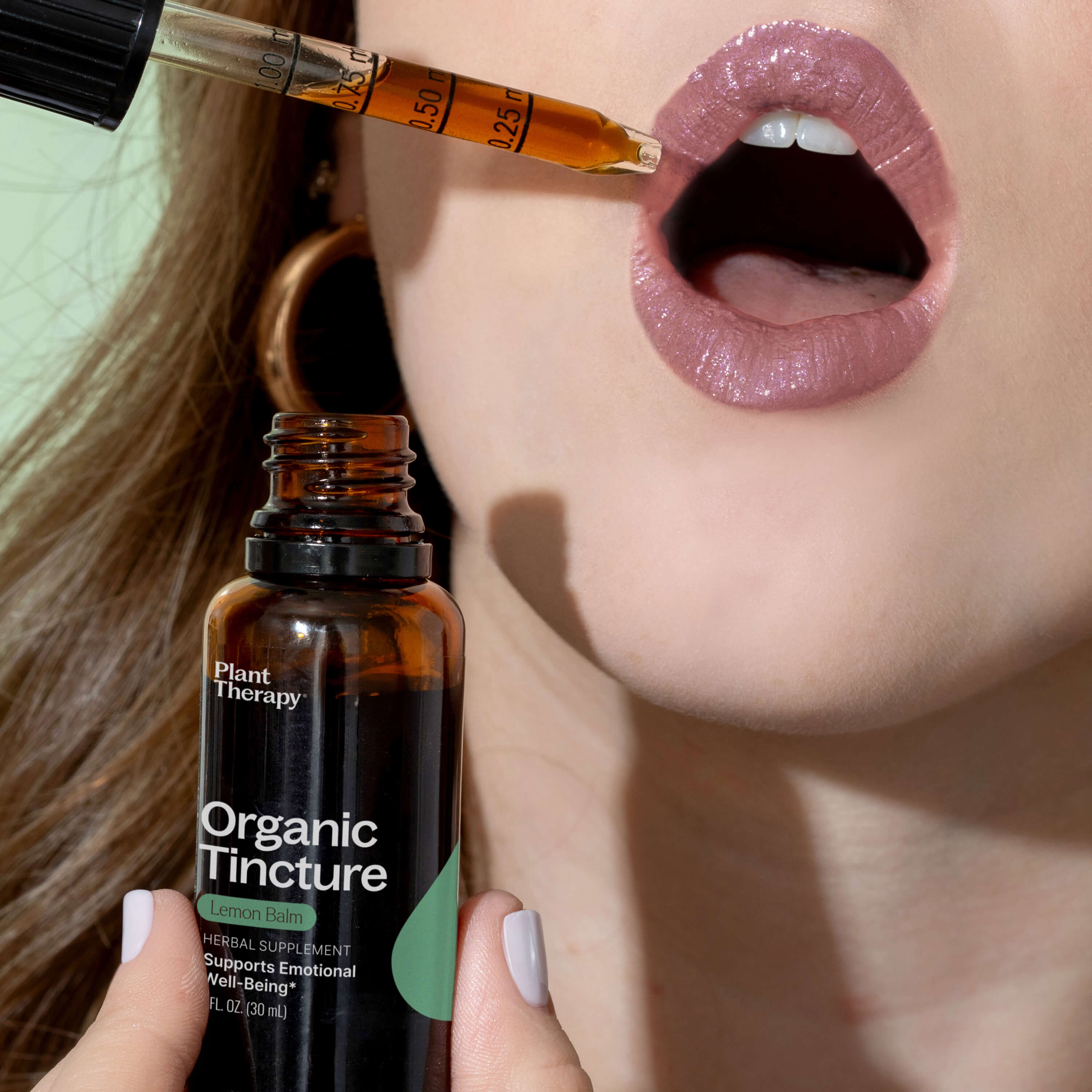 Organic Lemon Balm Herbal Tincture by Plant Therapy