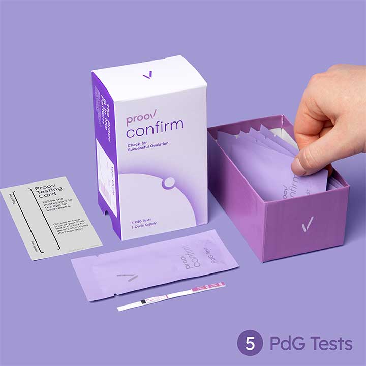 Confirm Ovulation PdG Test Kit by Proov