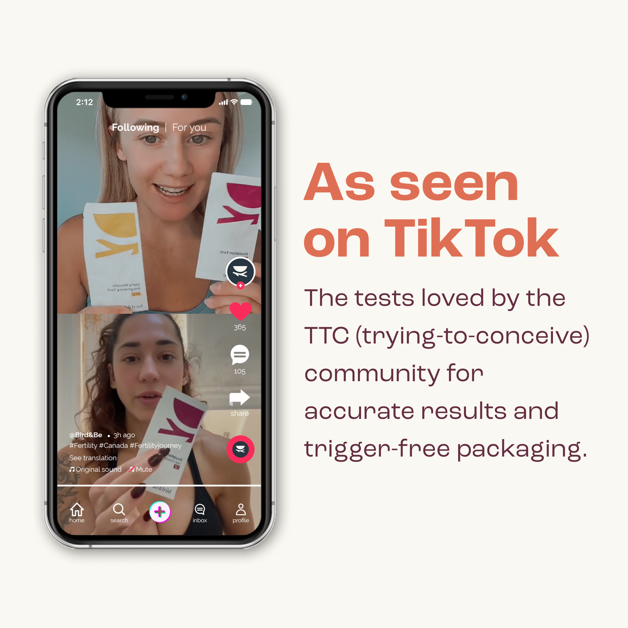 Ovulation Tests by Bird&Be