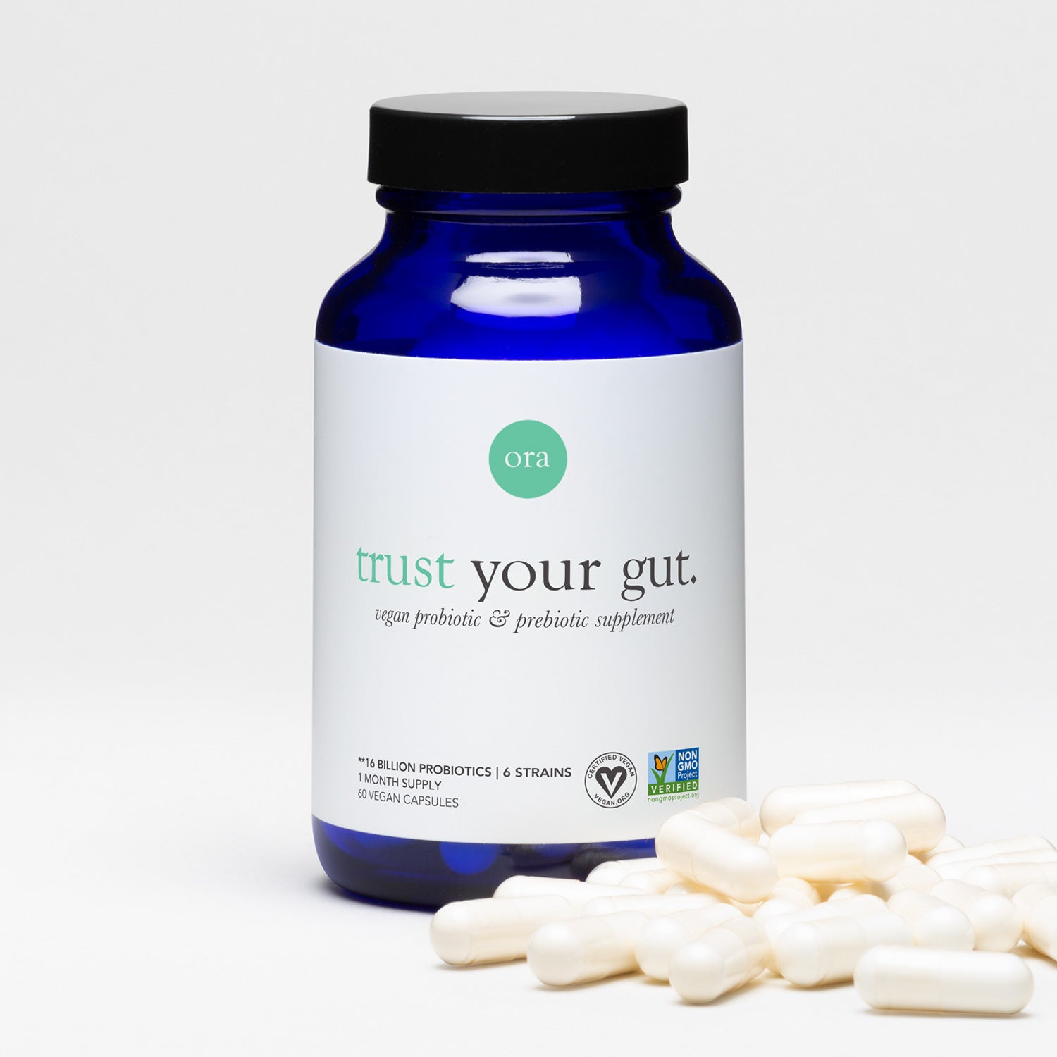 Plant-based Probiotics with Prebiotics Capsules