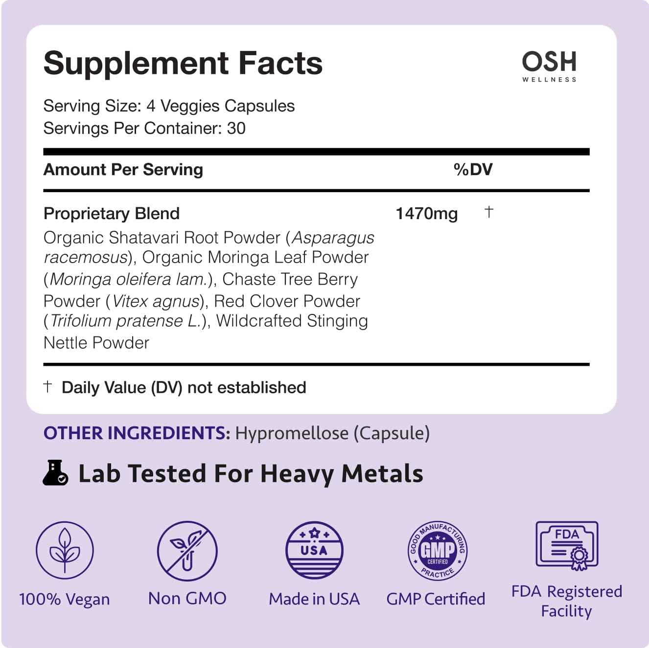 PRE-CONCEPTION CLEANSE by Osh Wellness