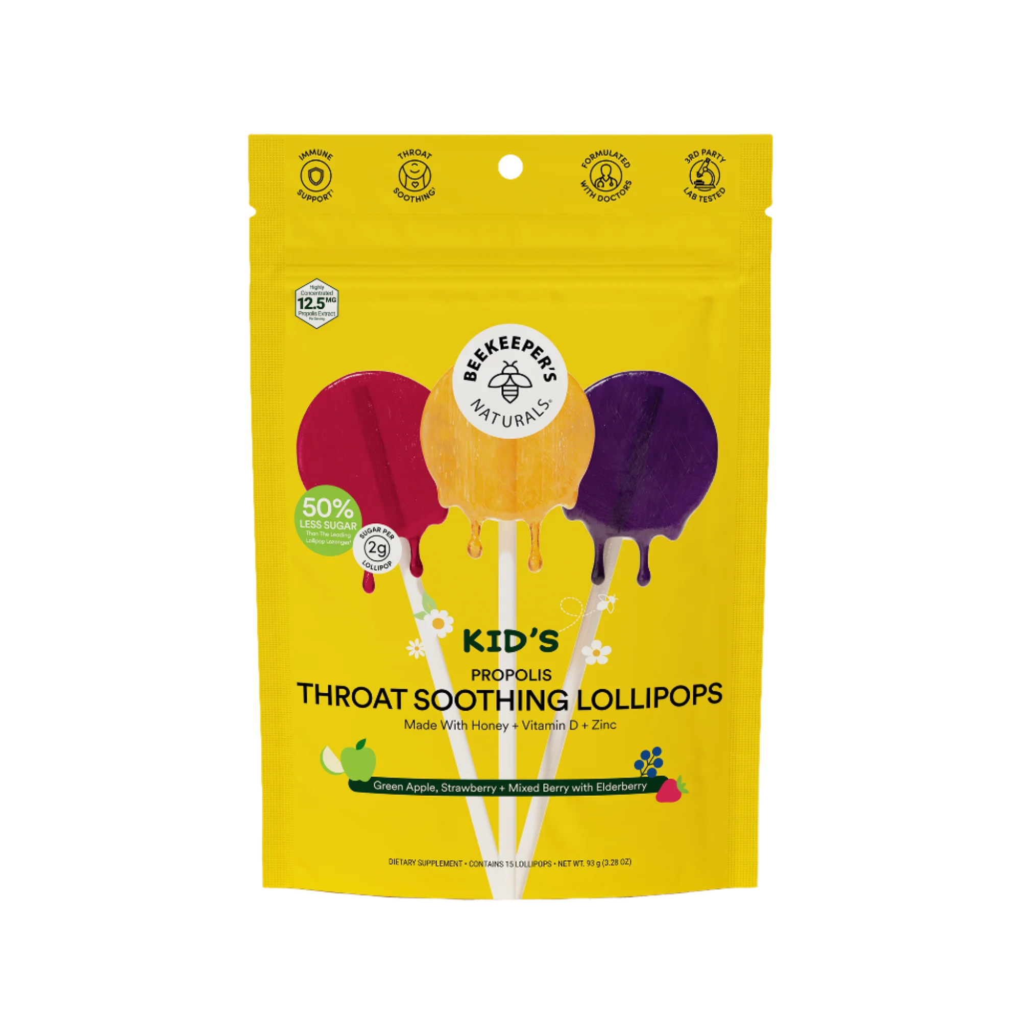 Kid’s Throat Soothing Lollipops