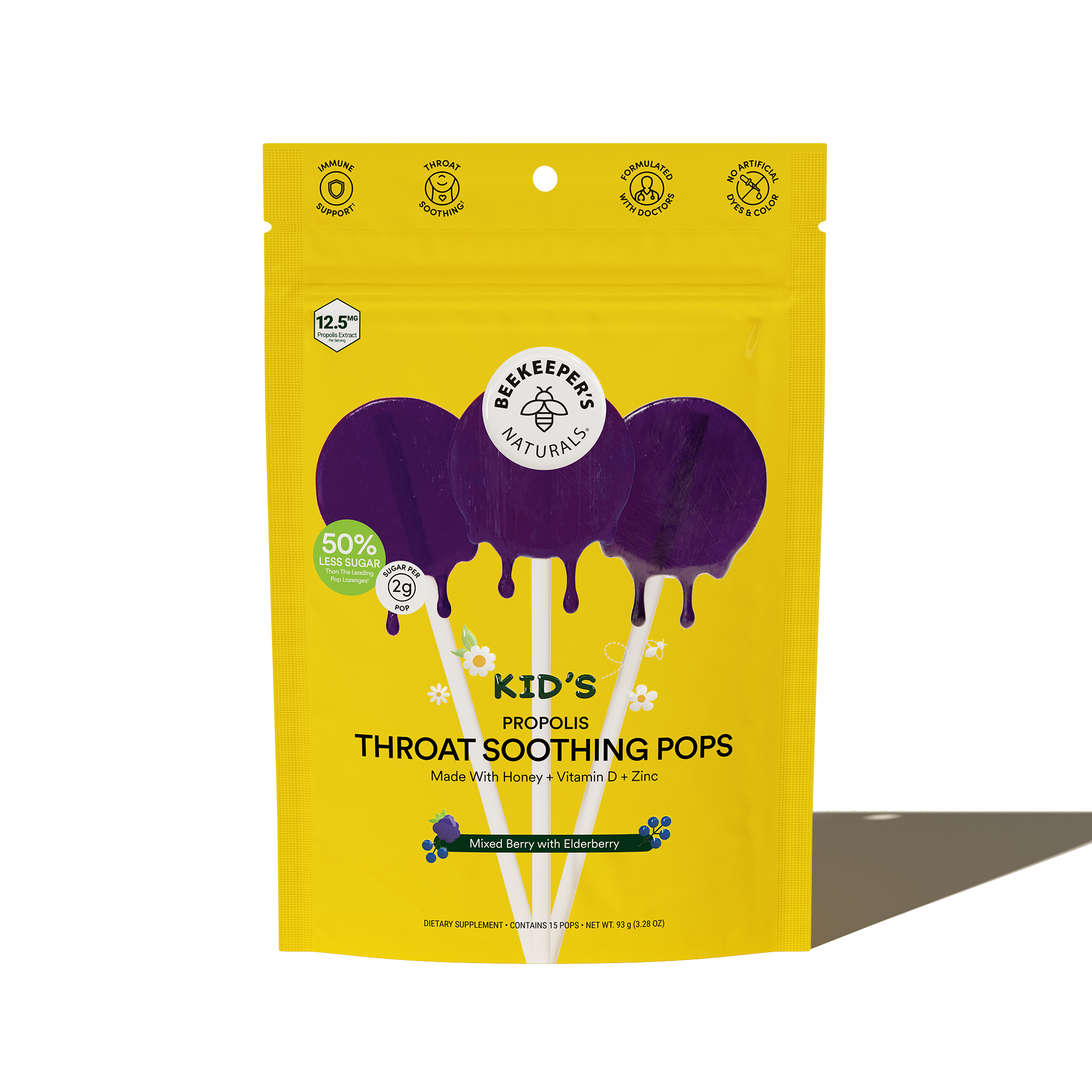 Kid’s Throat Soothing Lollipops - Elderberry