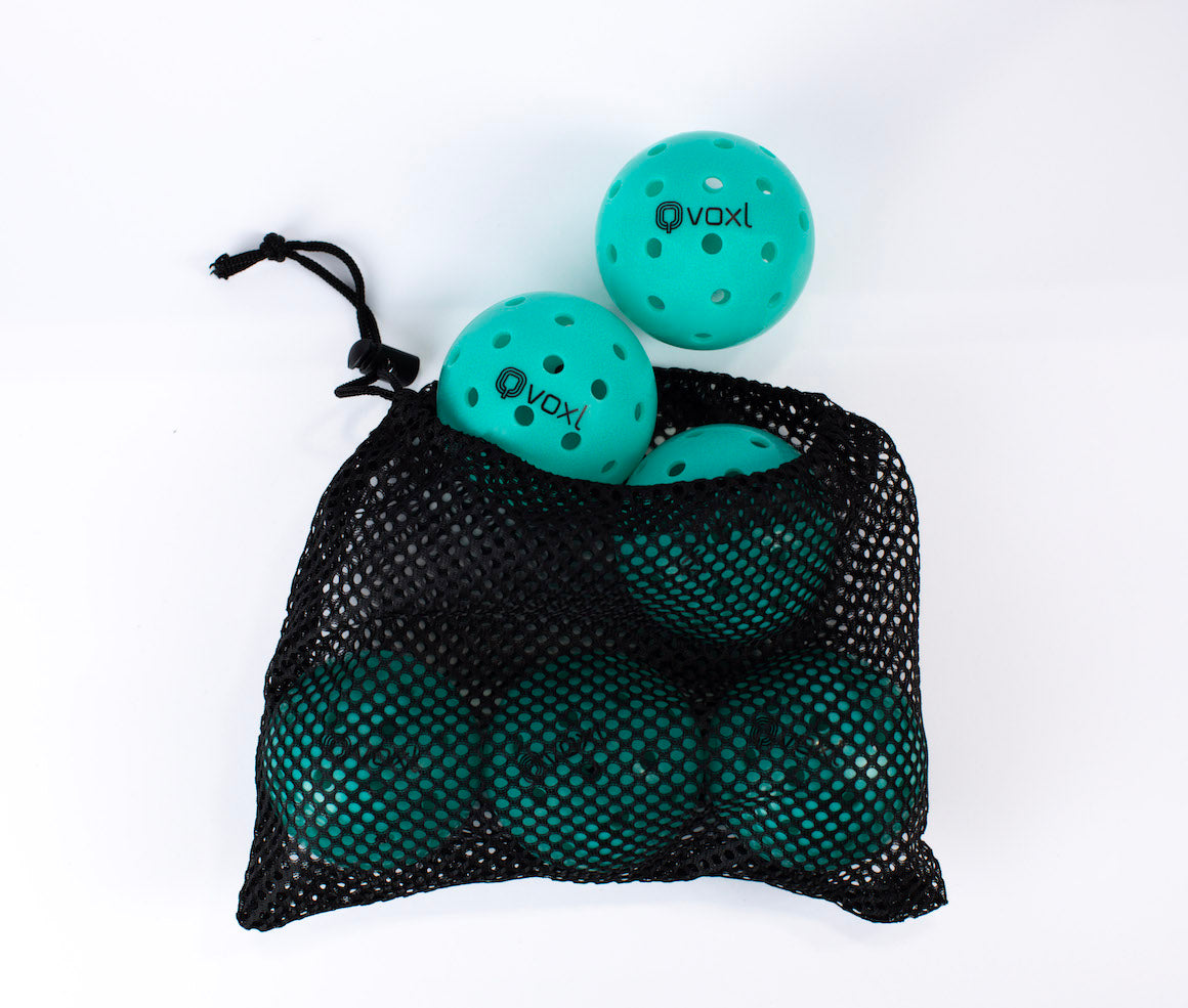 Voxl Premium Outdoor Pickleballs (6 Pack)