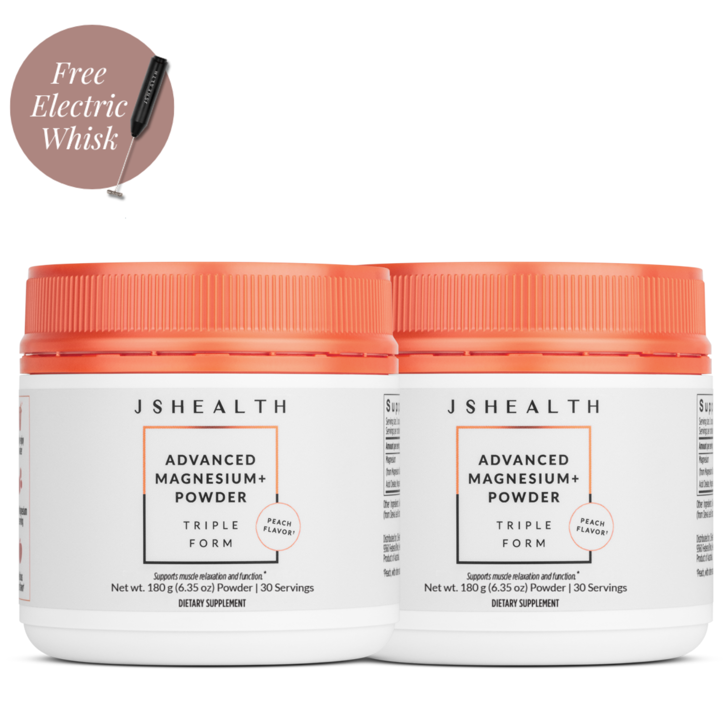 Advanced Magnesium+ Powder - Peach