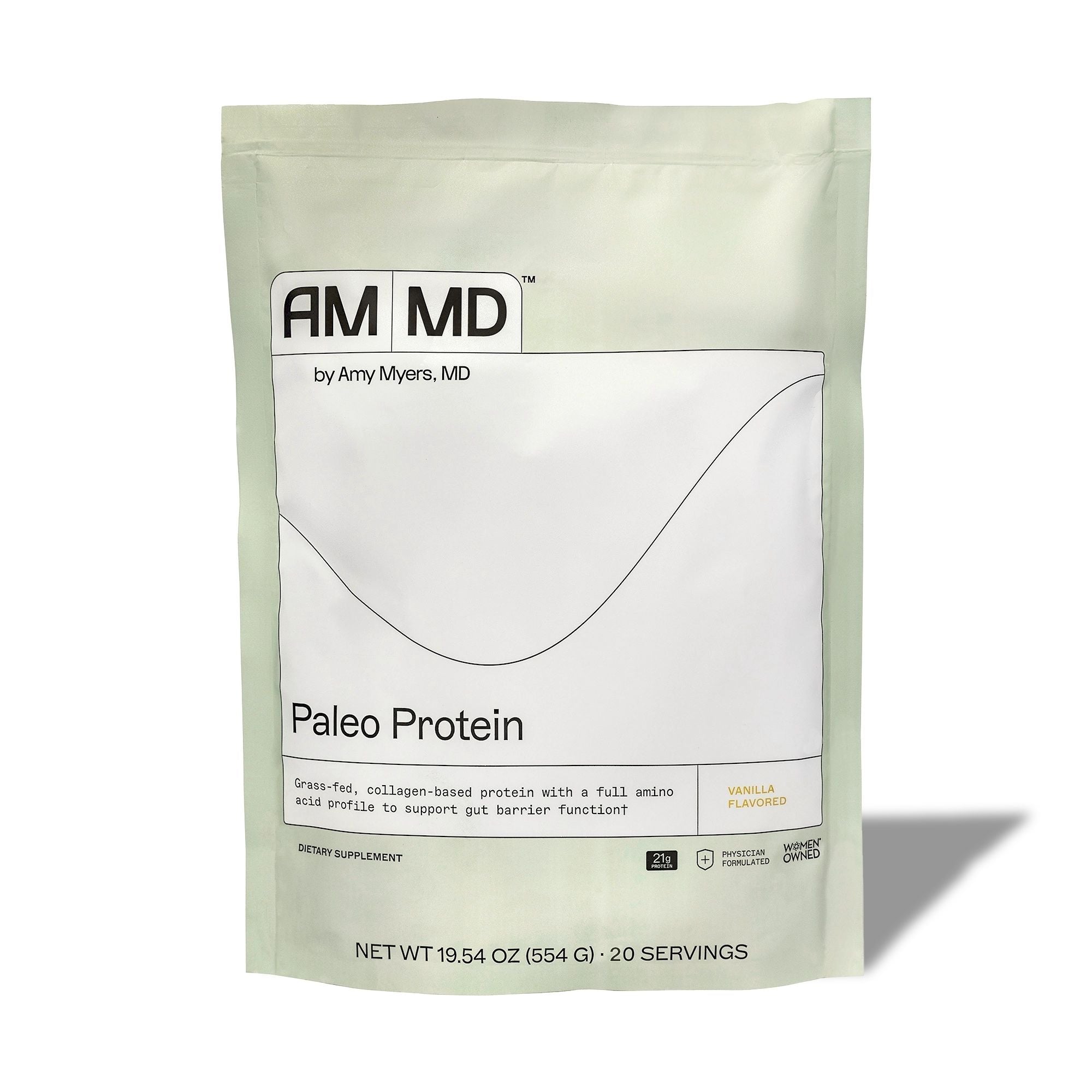 Paleo Protein Powder - Vanilla Bean by Amy Myers MD