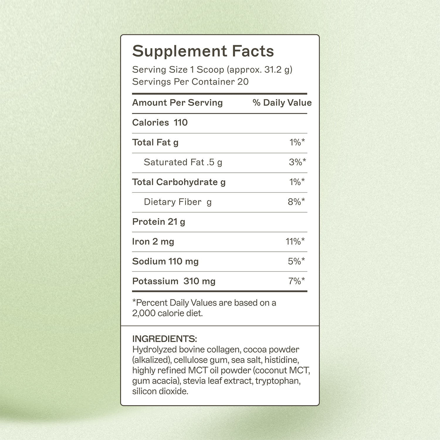 Paleo Protein Powder - Double Chocolate by Amy Myers MD