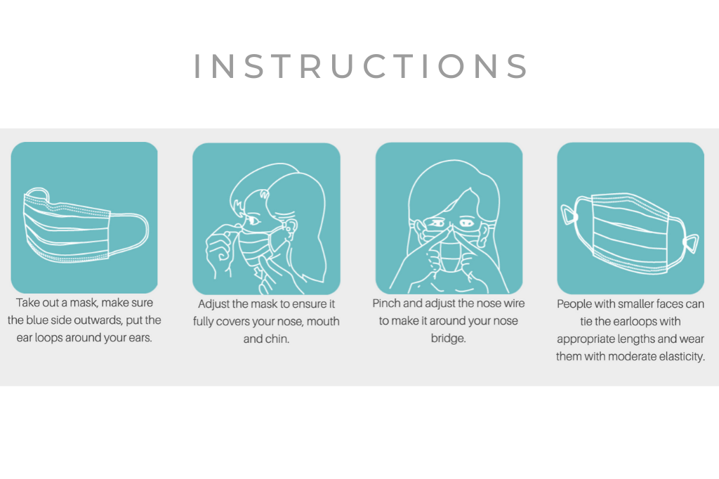 3 PLY MEDICAL-GRADE FACE MASK - 10 PACK by Tampon Tribe