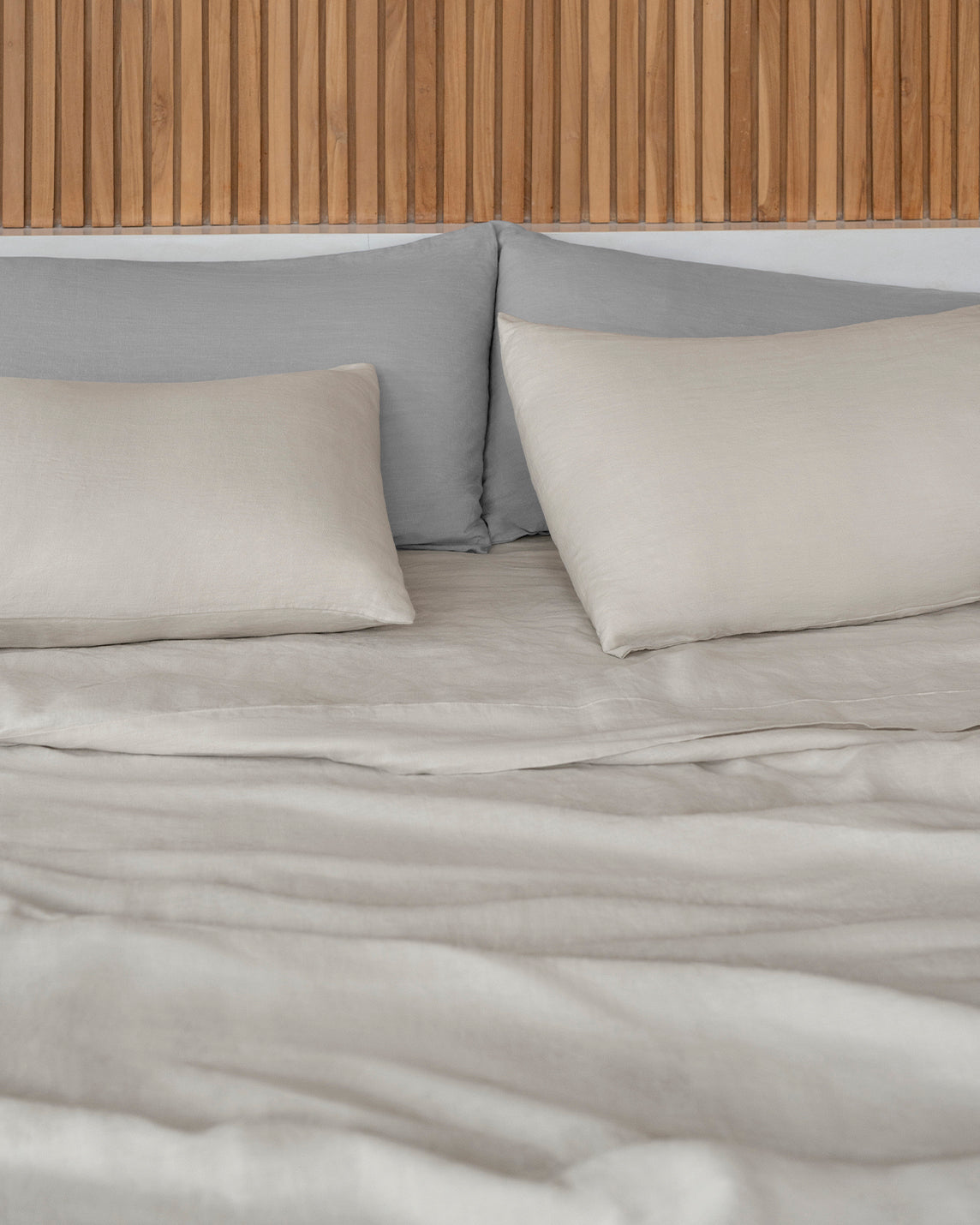 Stonewashed Linen Pillowcases