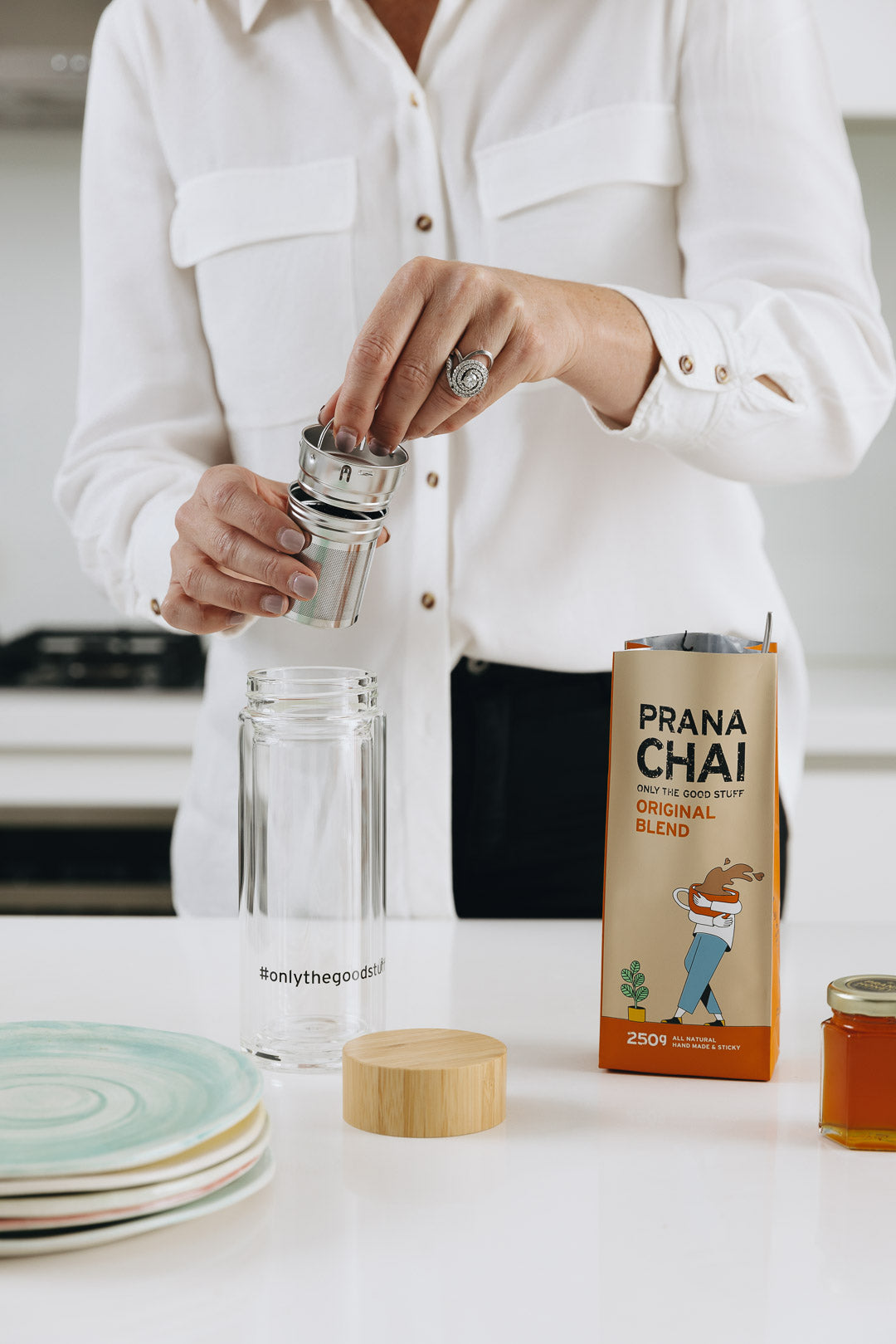 Prana Chai Original Masala Blend Cold Brew Kit by Prana Chai
