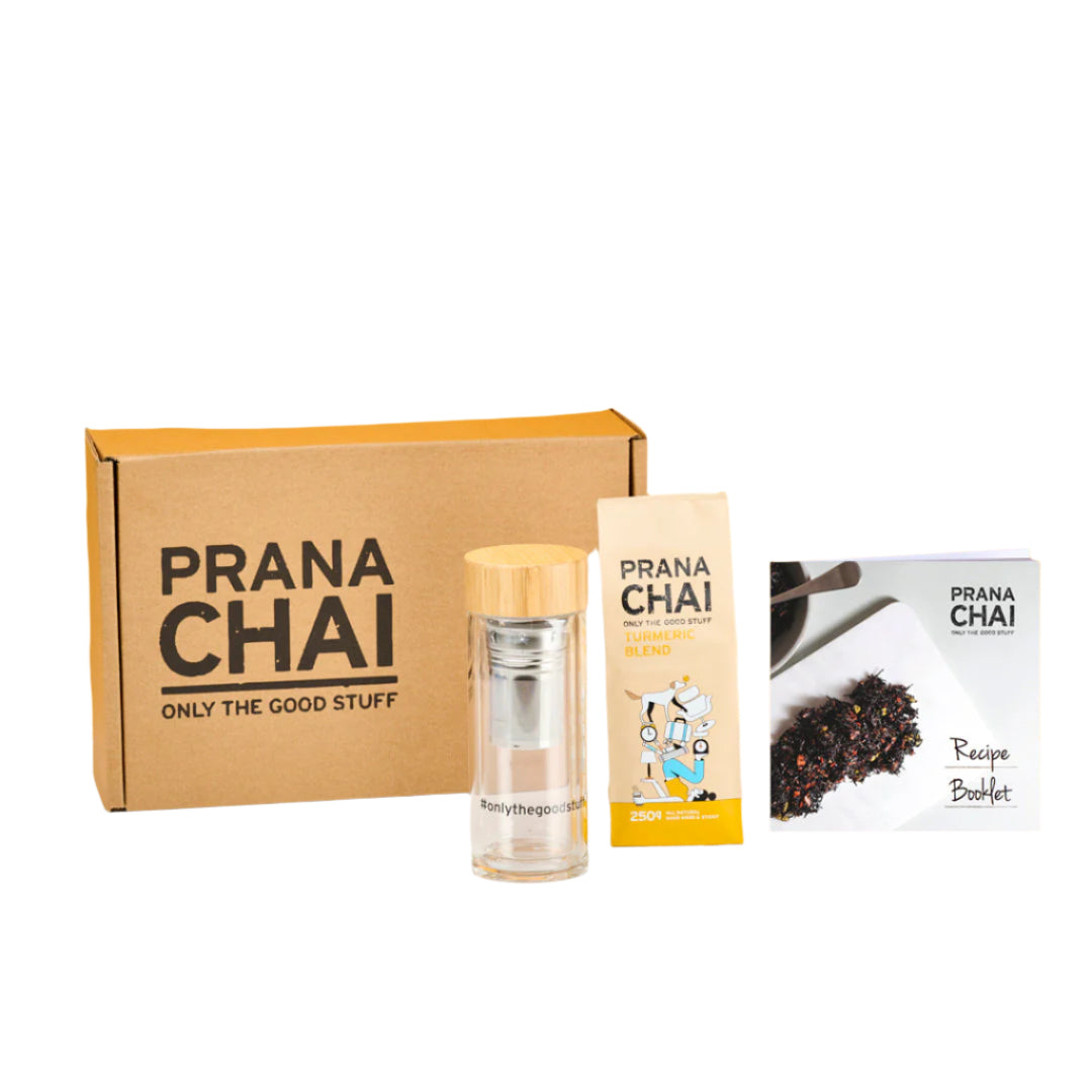Prana Chai Turmeric Blend Cold Brew Kit by Prana Chai