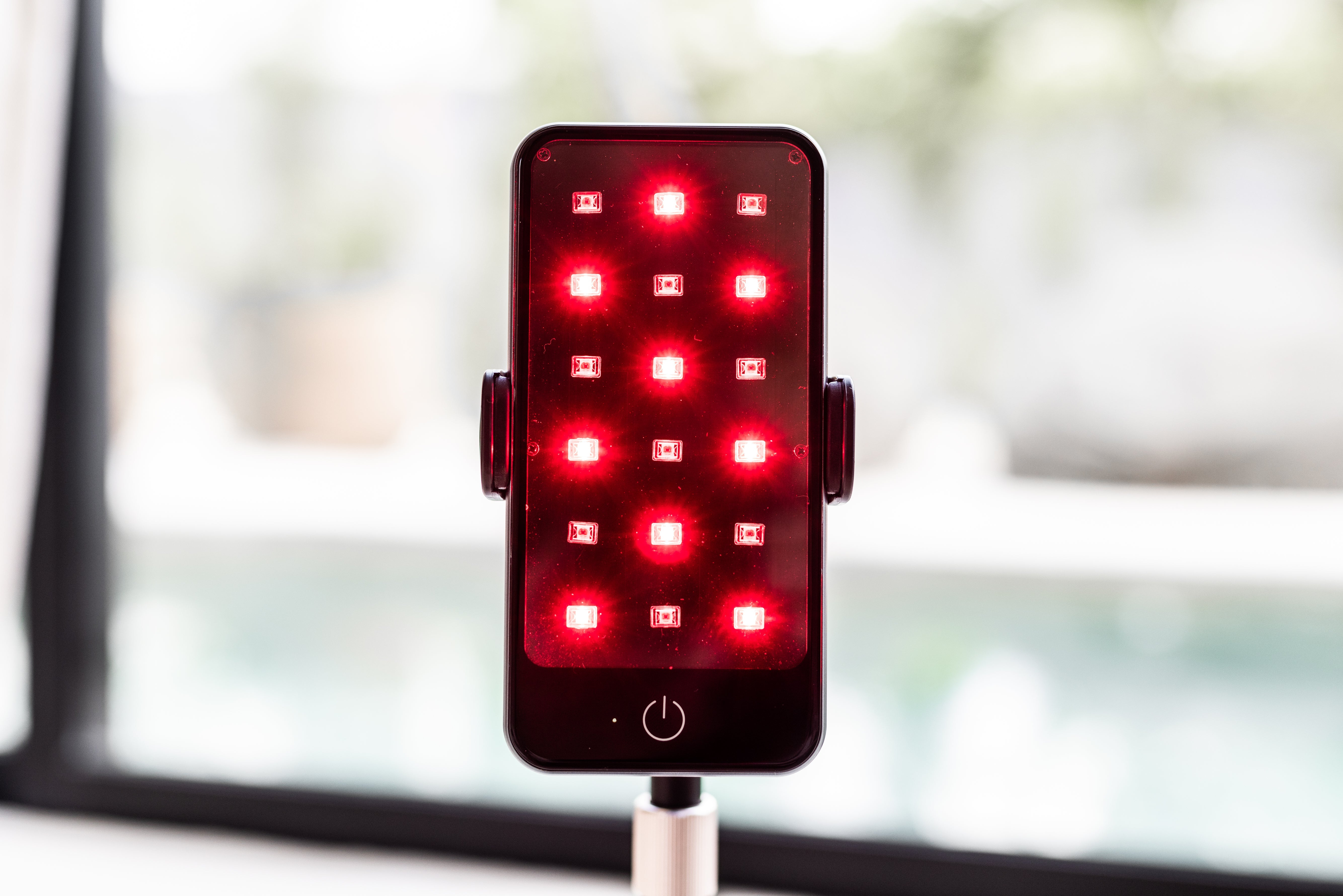 Glow: Portable Red Light Therapy Device - Slimmest Handheld Solution for On-the-Go Relief
