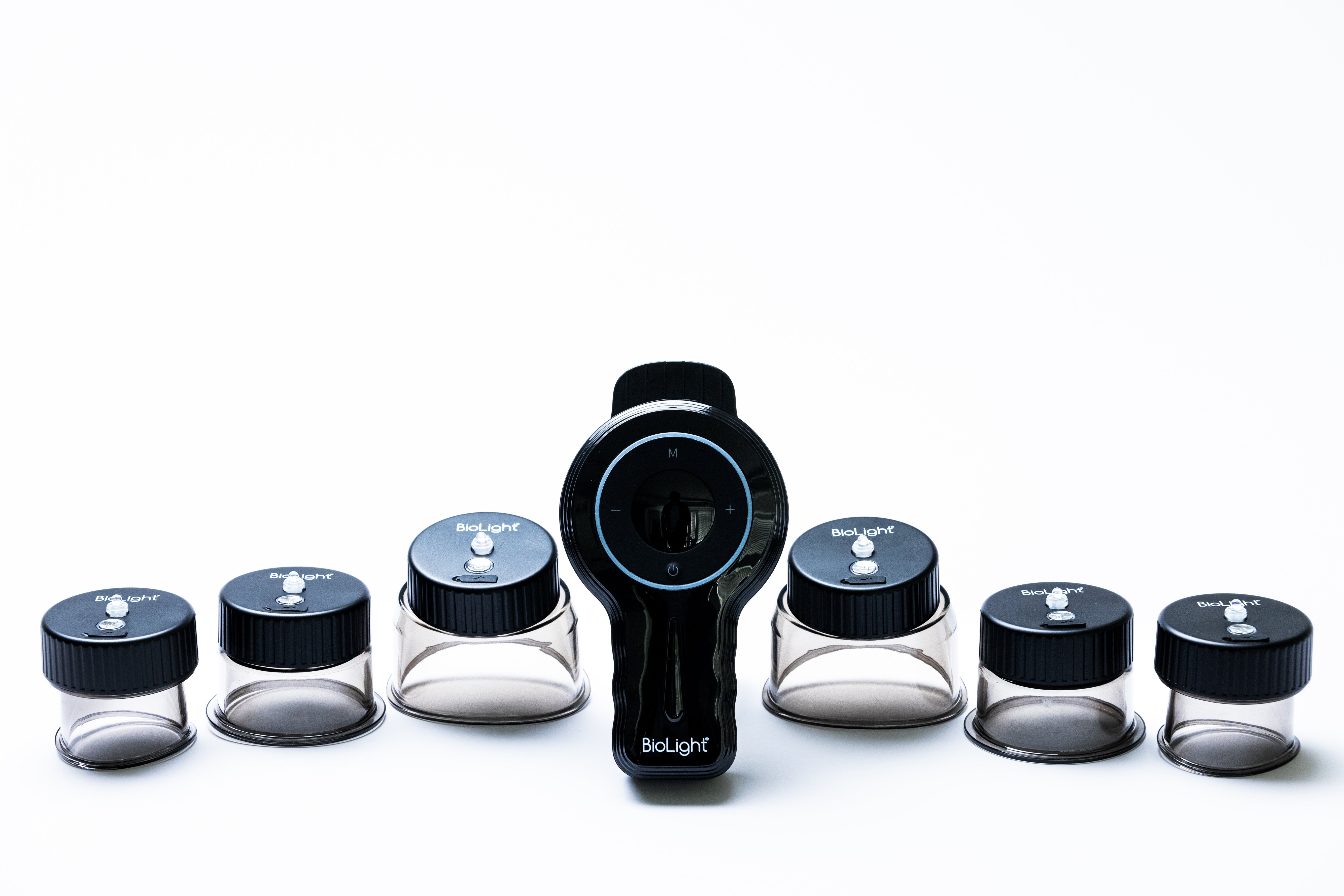 BioLight ReVamp Cupping System with Near-Infrared Light for Enhanced Recovery and Pain Relief