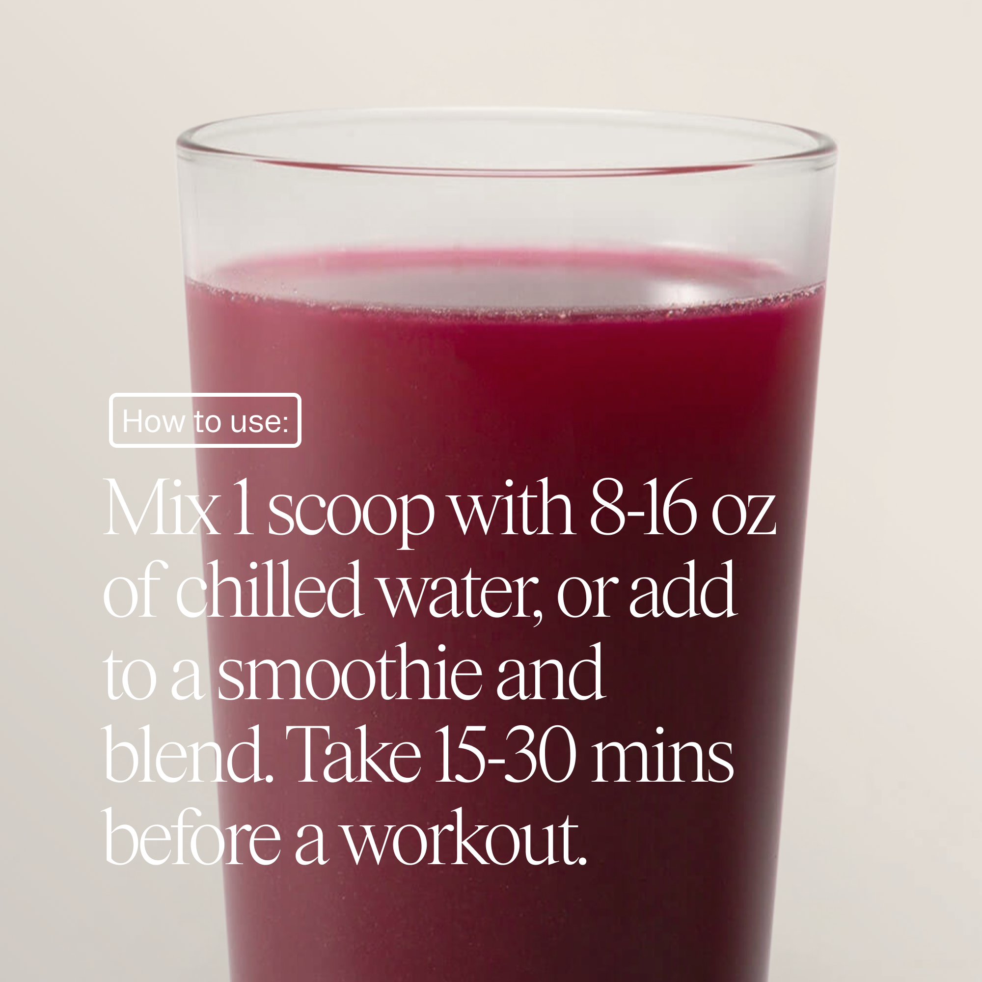 Organic Pre-Workout Powder