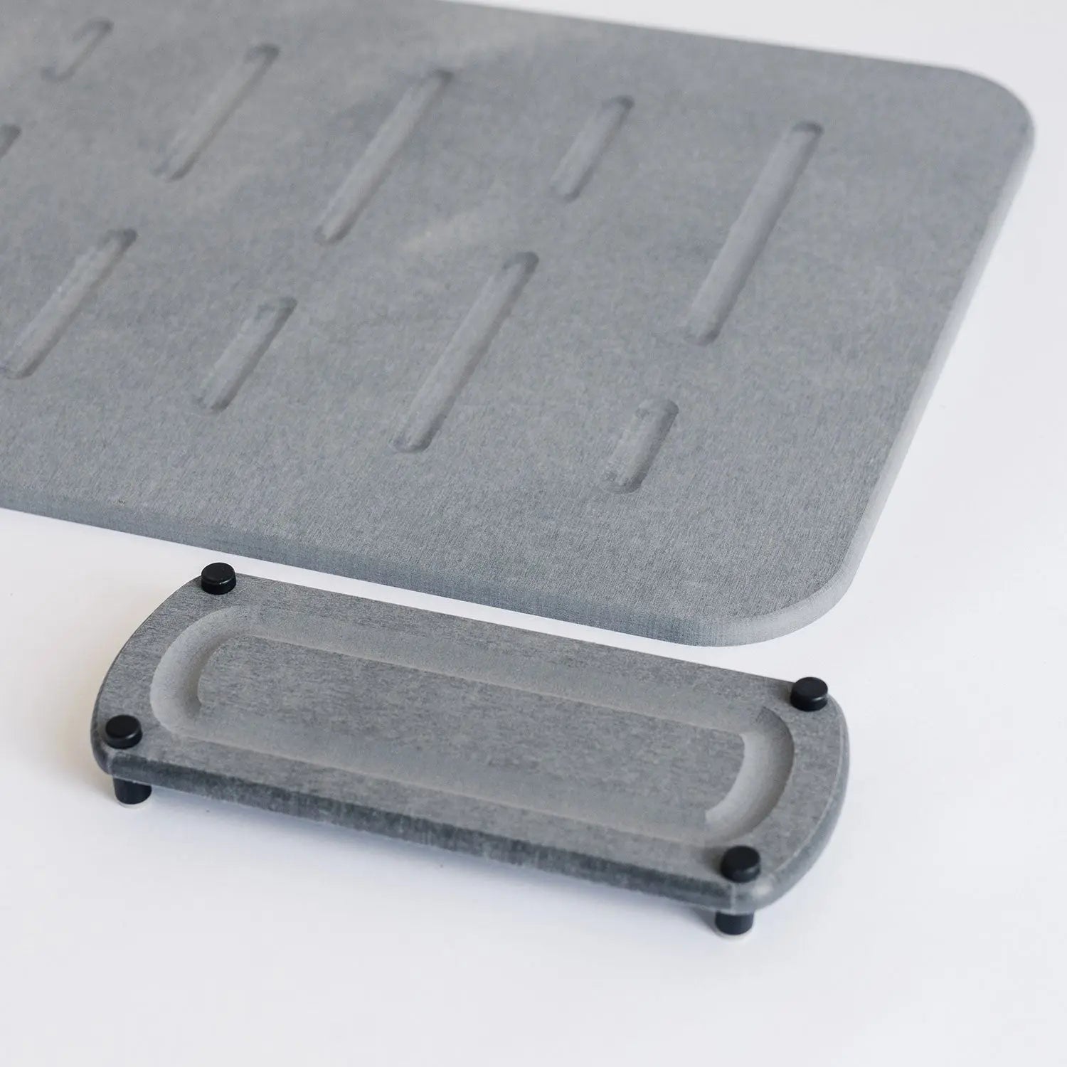 Rain Bath Stone™ Mat + Sink Caddy Bundle by Dorai Home | Quick-Drying Home Essentials