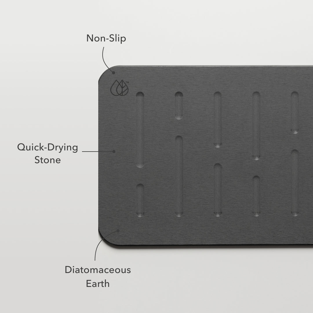 Bath Stone™ Mat - Rain by Dorai Home | Quick-Drying Home Essentials