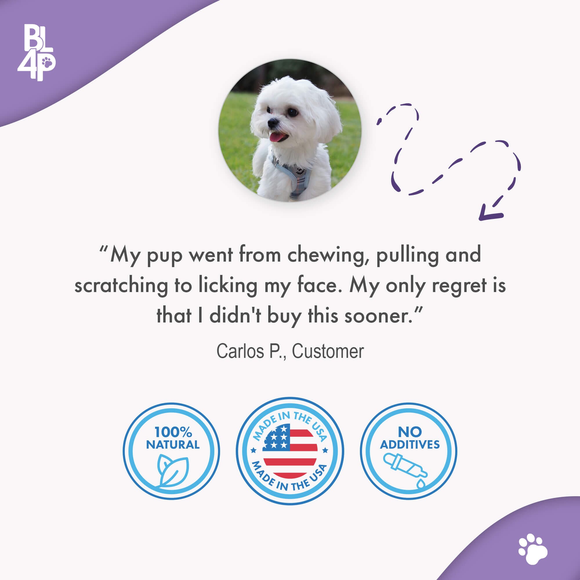 Pet Relax Dog Anxiety and Calming Relief Formula by BestLife4Pets