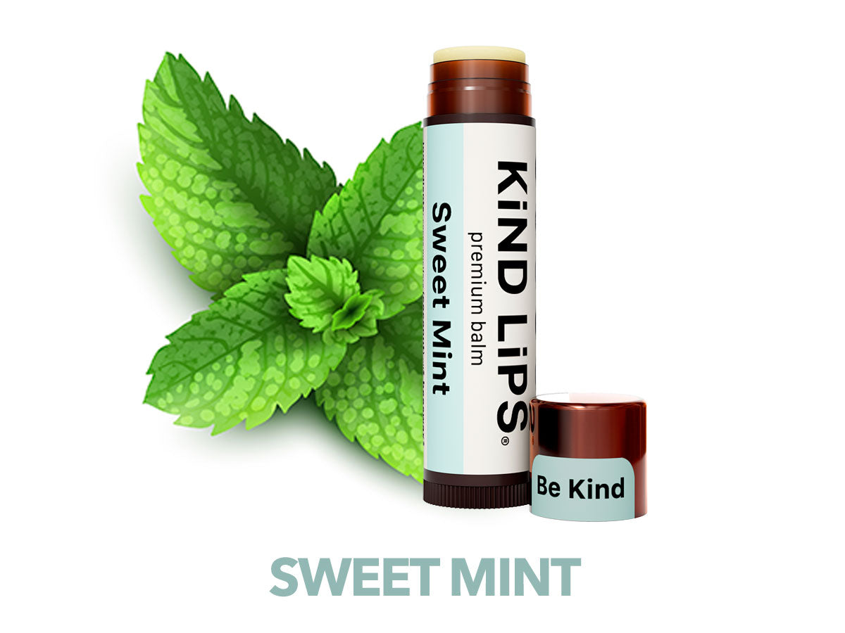 Sweet Mint Organic Lip Balm by Kind Lips